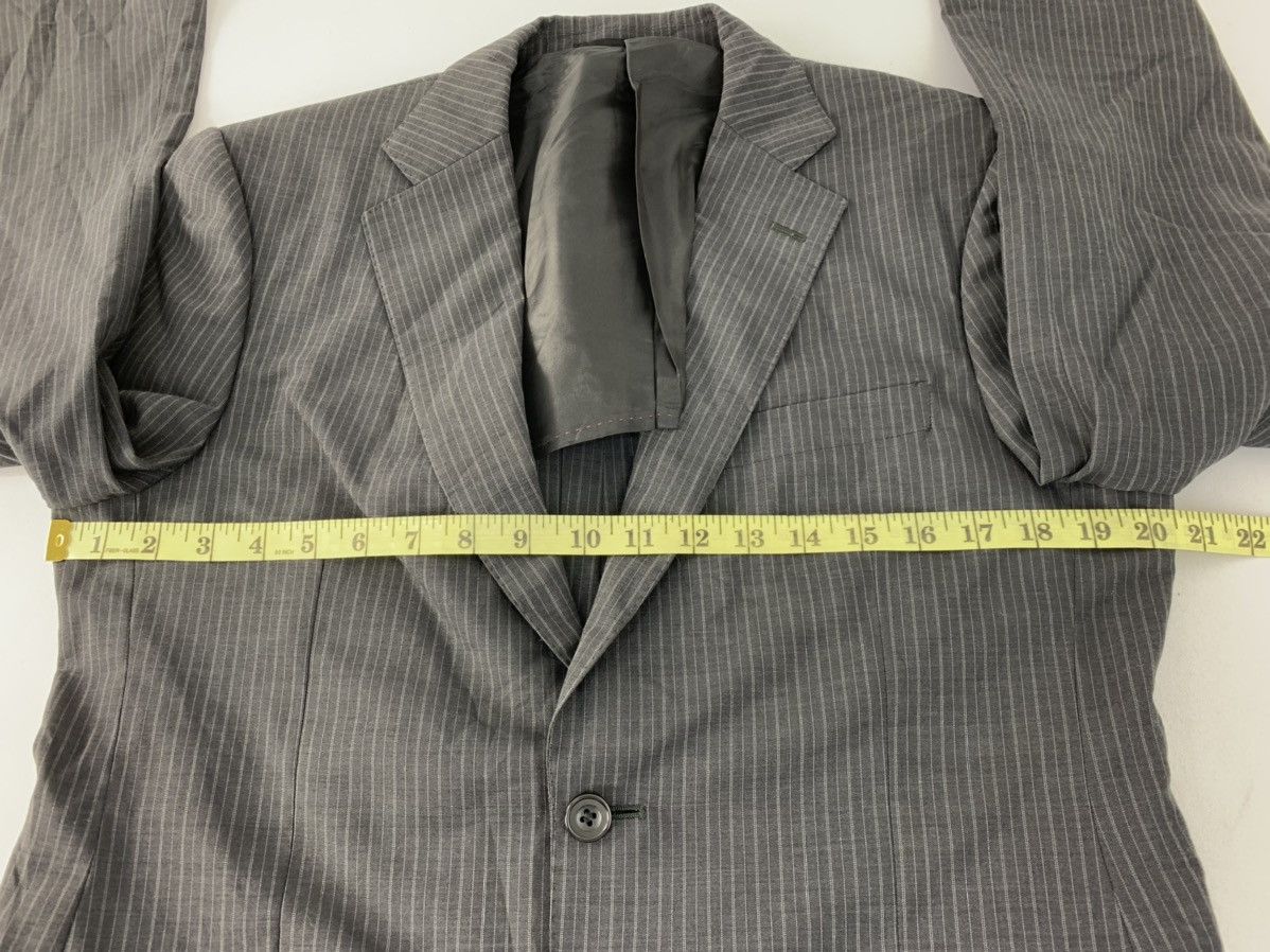 Japanese Brand Sissy Kansai Yamamoto Blazer Striped fits Medium Large Size 40R - 10 Thumbnail