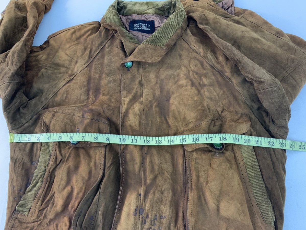 Vintage 80s 90s Rosedale Classic Leather Jacket Big Pocket Size US M / EU 48-50 / 2 - 8 Thumbnail