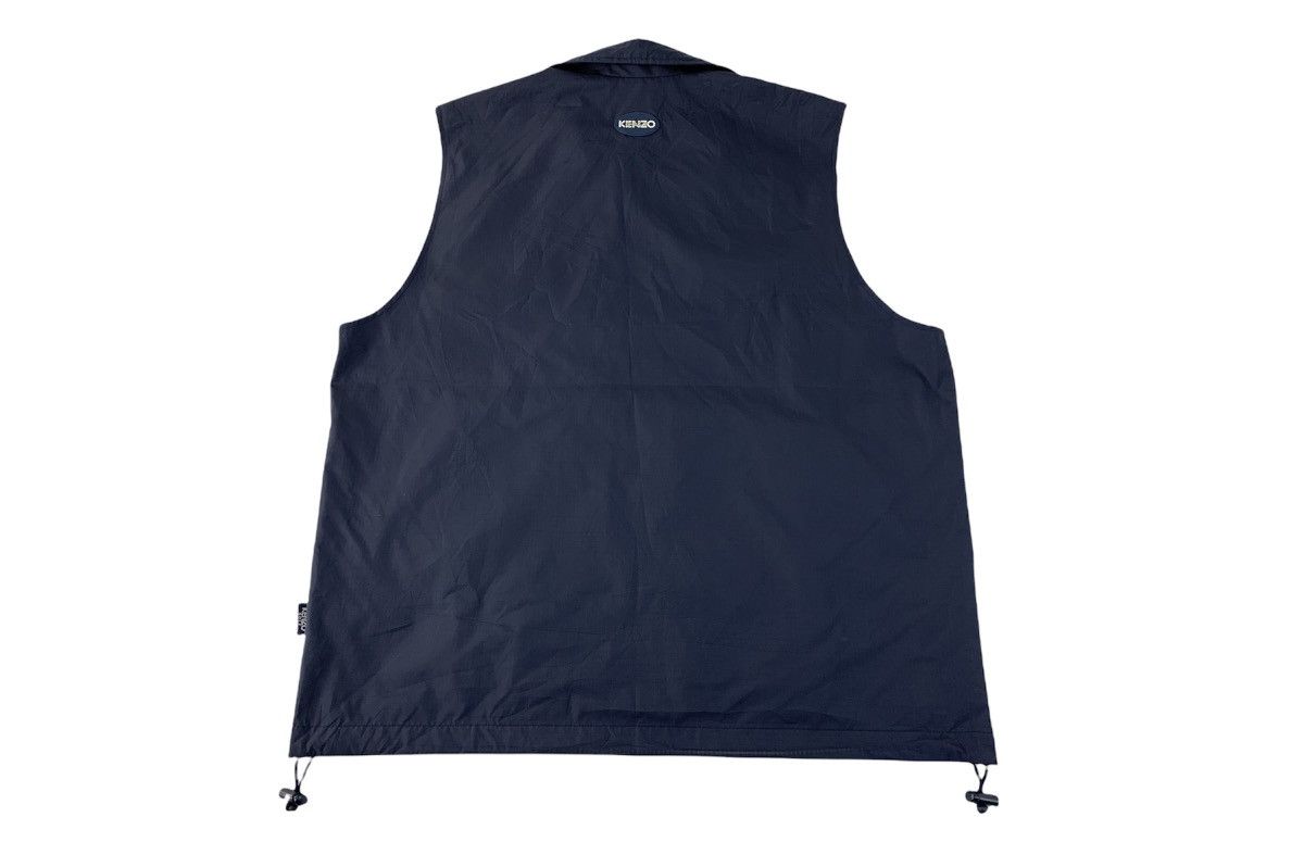Japanese Brand Kenzo Golf Insulated Wool Nylon Embroidery Logo Vest Jacket Size US XL / EU 56 / 4 - 2 Thumbnail
