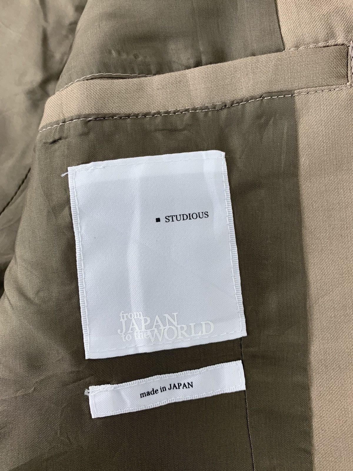 Japanese Brand Studious From Japan To The World Hype Blazer Luxury Style Size S / US 4 / IT 40 - 5 Thumbnail