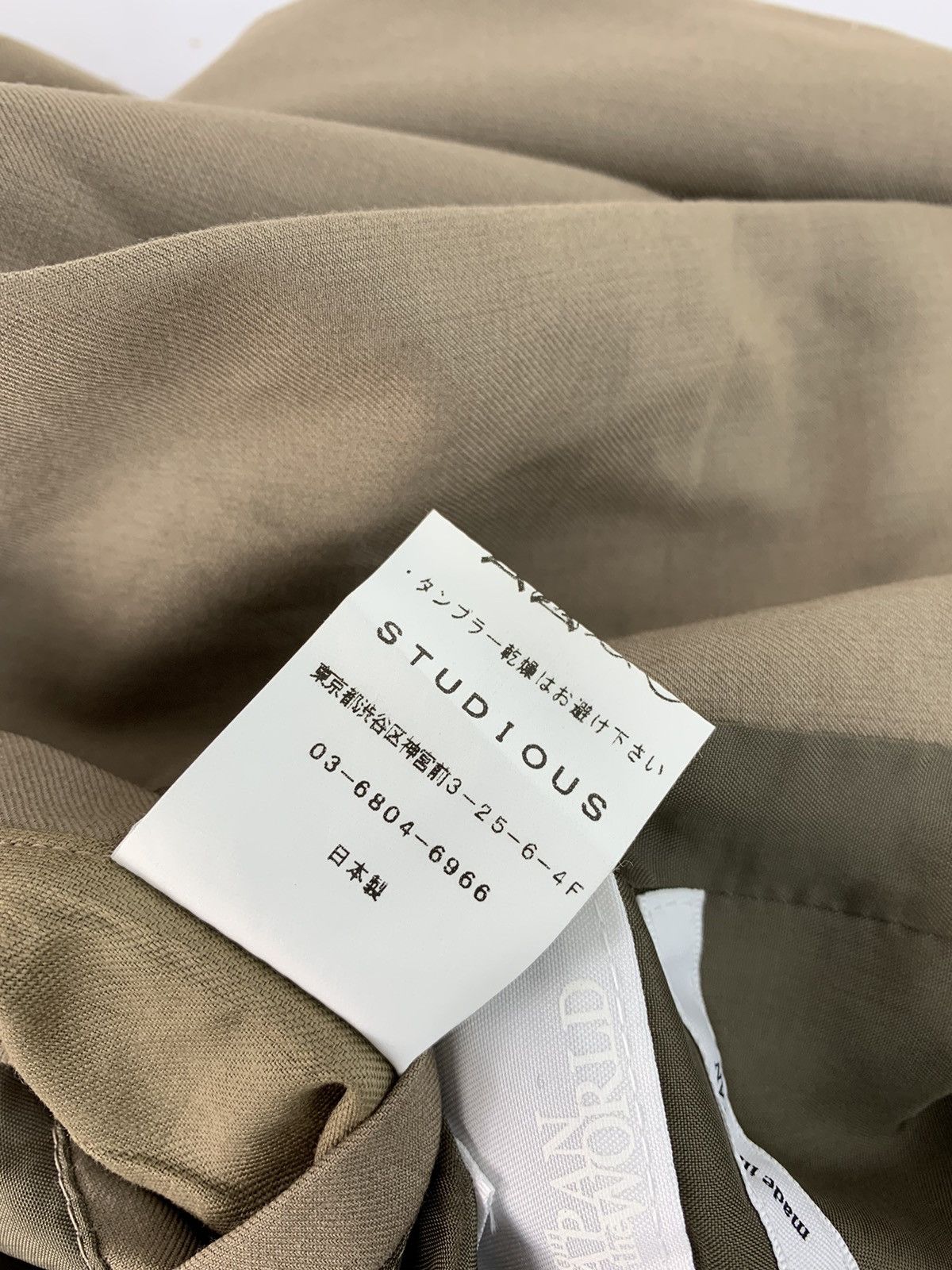 Japanese Brand Studious From Japan To The World Hype Blazer Luxury Style Size S / US 4 / IT 40 - 7 Thumbnail