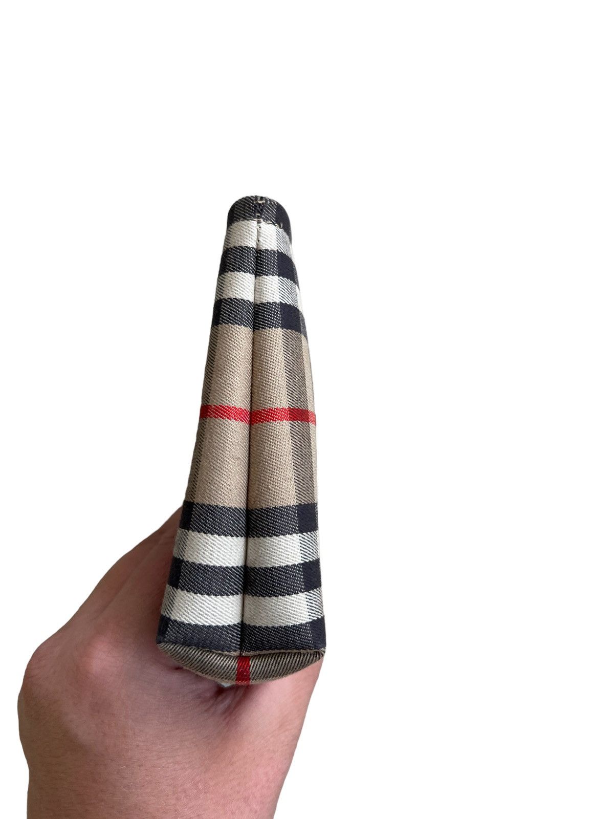 Burberry 🔥Vintage Burberry Nova Check Toiletry Bag/Burberry Cosmetic Size ONE SIZE - 6 Thumbnail