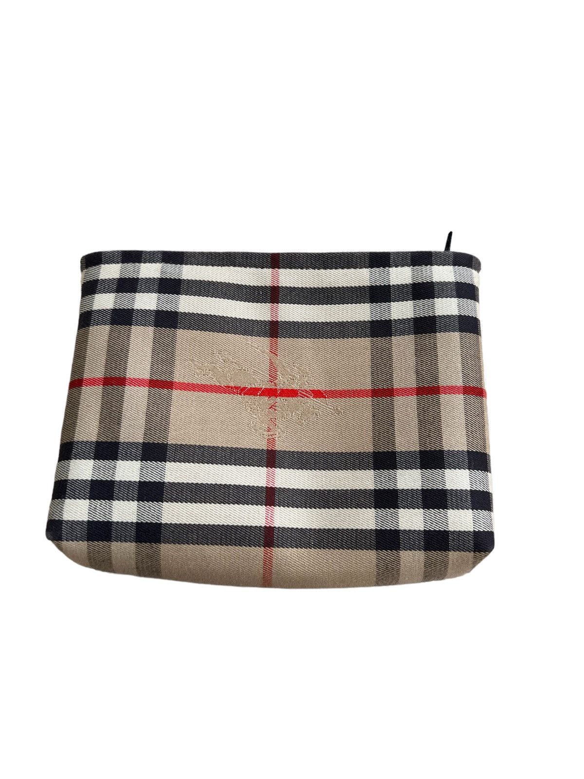 Burberry 🔥Vintage Burberry Nova Check Toiletry Bag/Burberry Cosmetic Size ONE SIZE - 9 Thumbnail