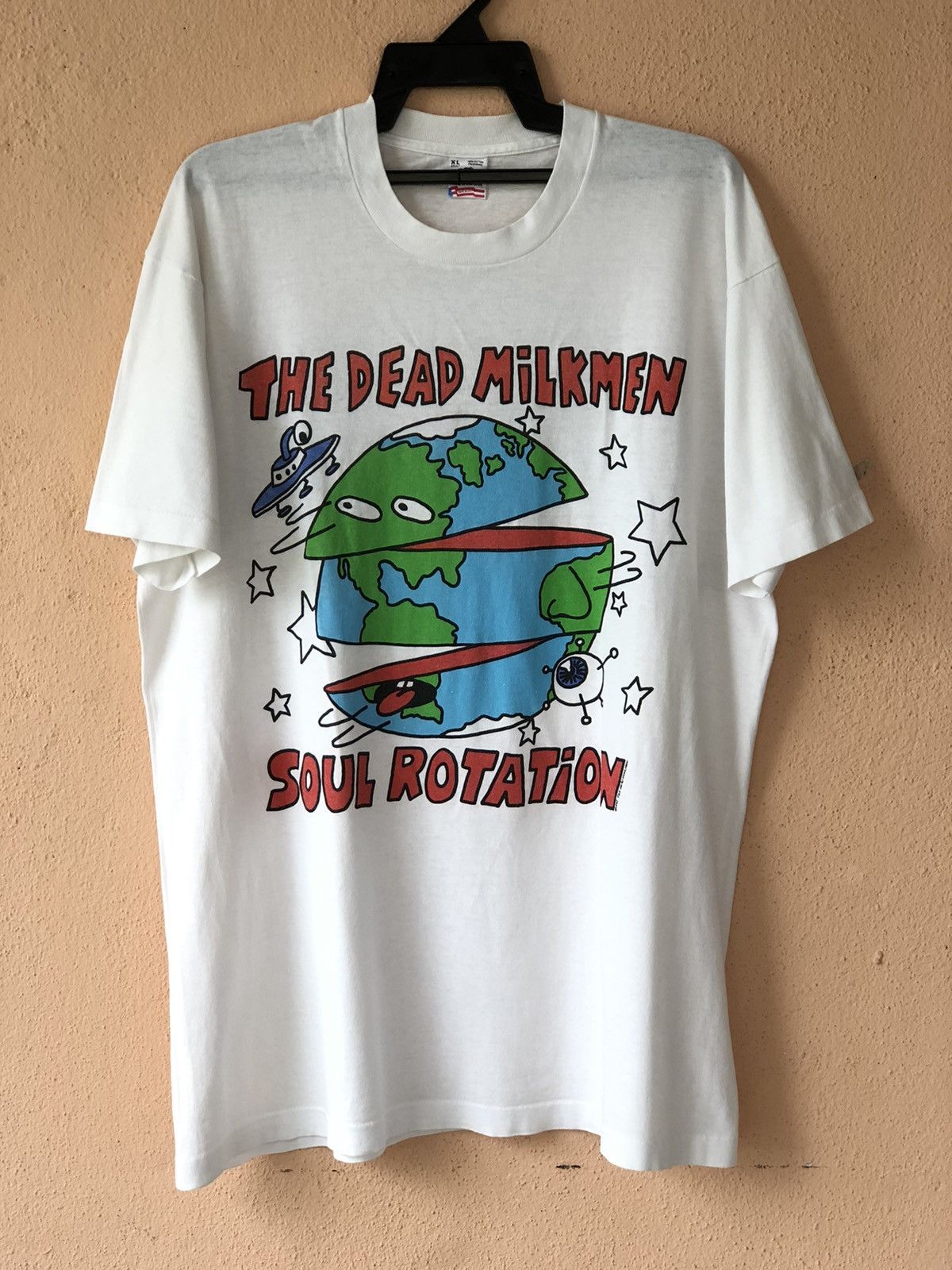 Vintage Vintage 90s The Dead Milkmen Rare Punk Rock Tee | Grailed