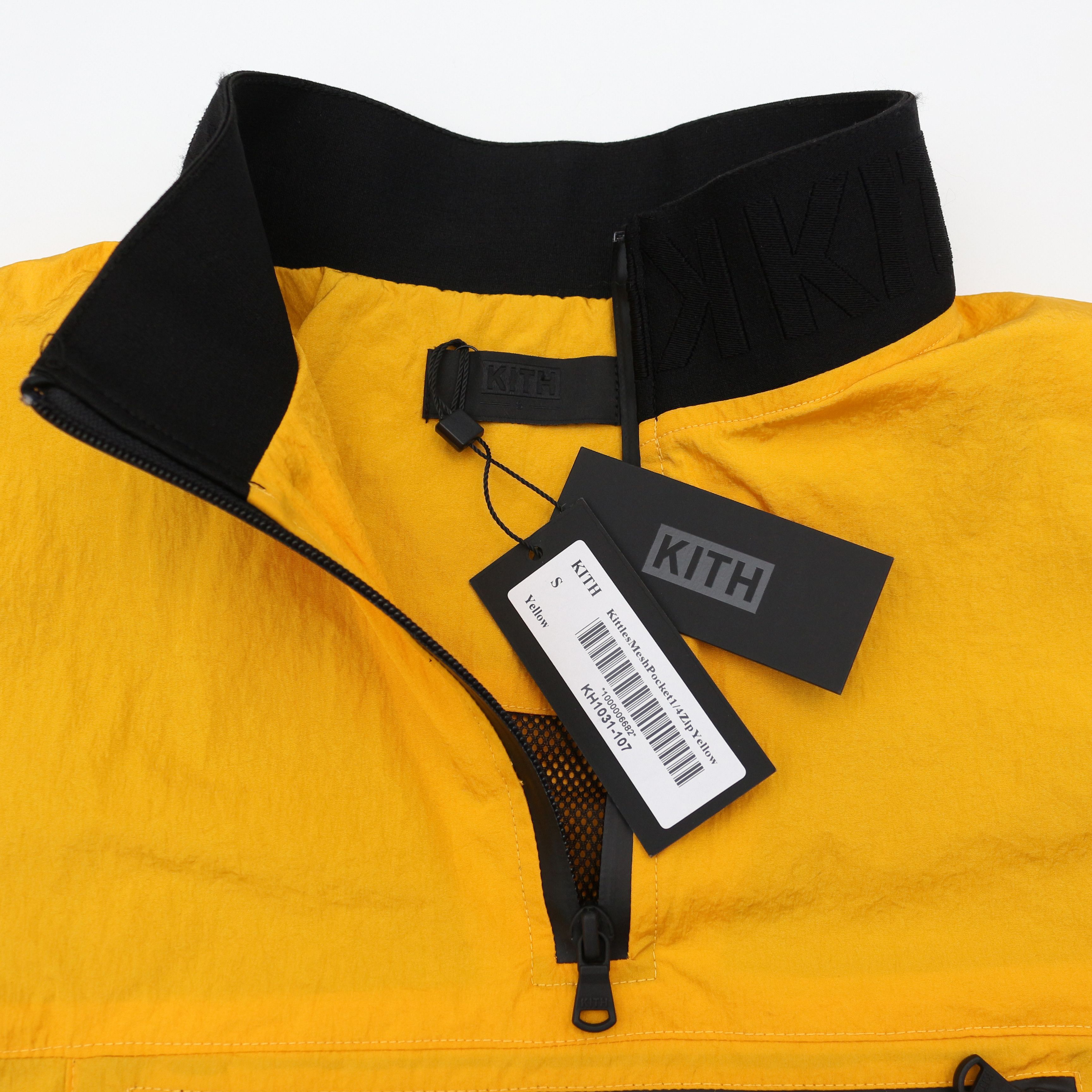 Kith × Ronnie Fieg NWT! Kith Kittles Mesh Pockets ¼ Zip Light Jacket RRP $225 Size US S / EU 44-46 / 1 - 10 Thumbnail