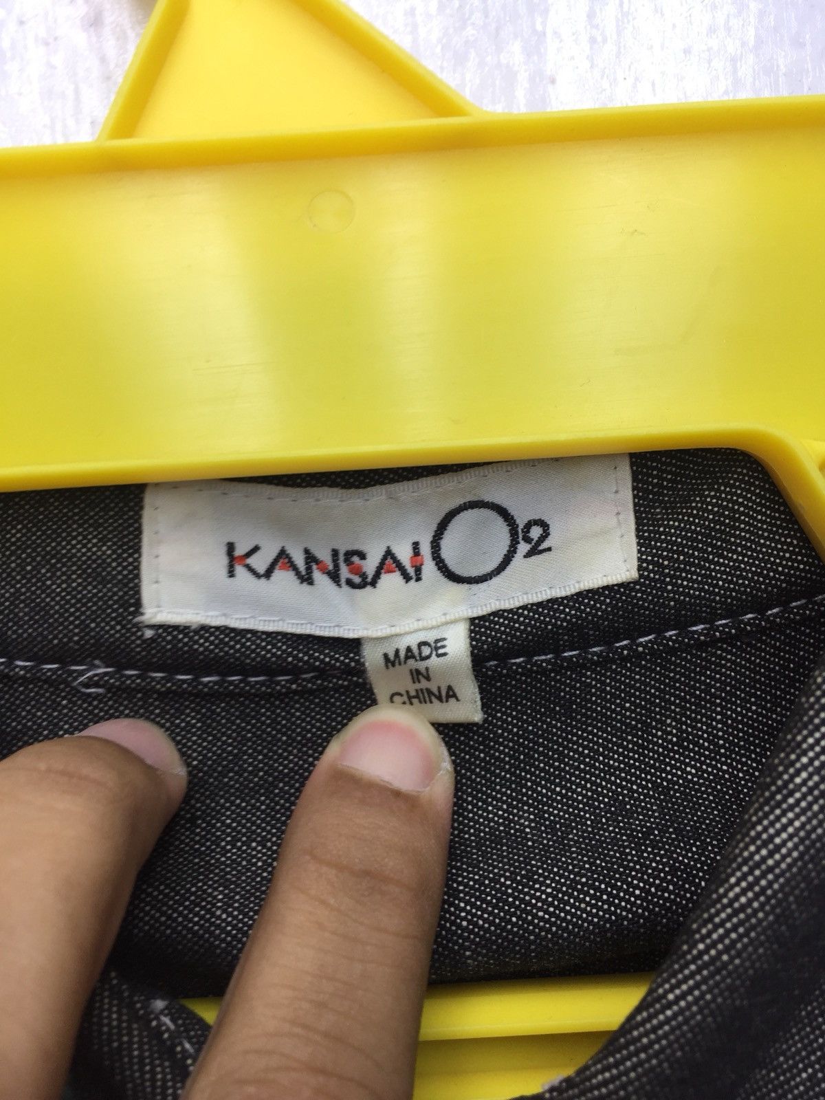 Designer Vintage Kansai O2 HandMade Embroidery Oversize Shirt Size US XL / EU 56 / 4 - 4 Thumbnail