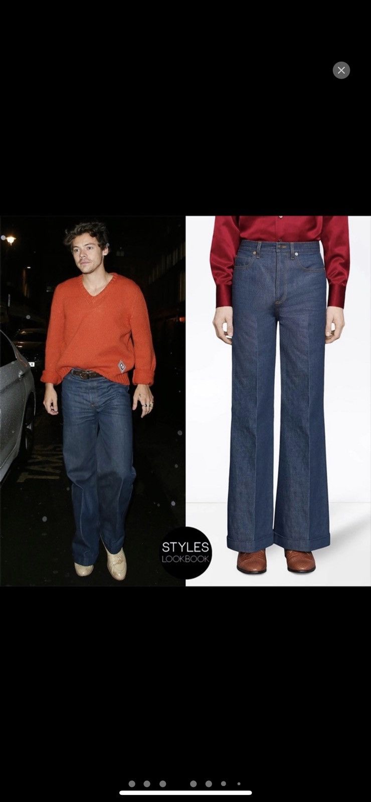Gucci Gucci flared jeans as worn by Harry styles Size US 32 / EU 48 - 3 Thumbnail