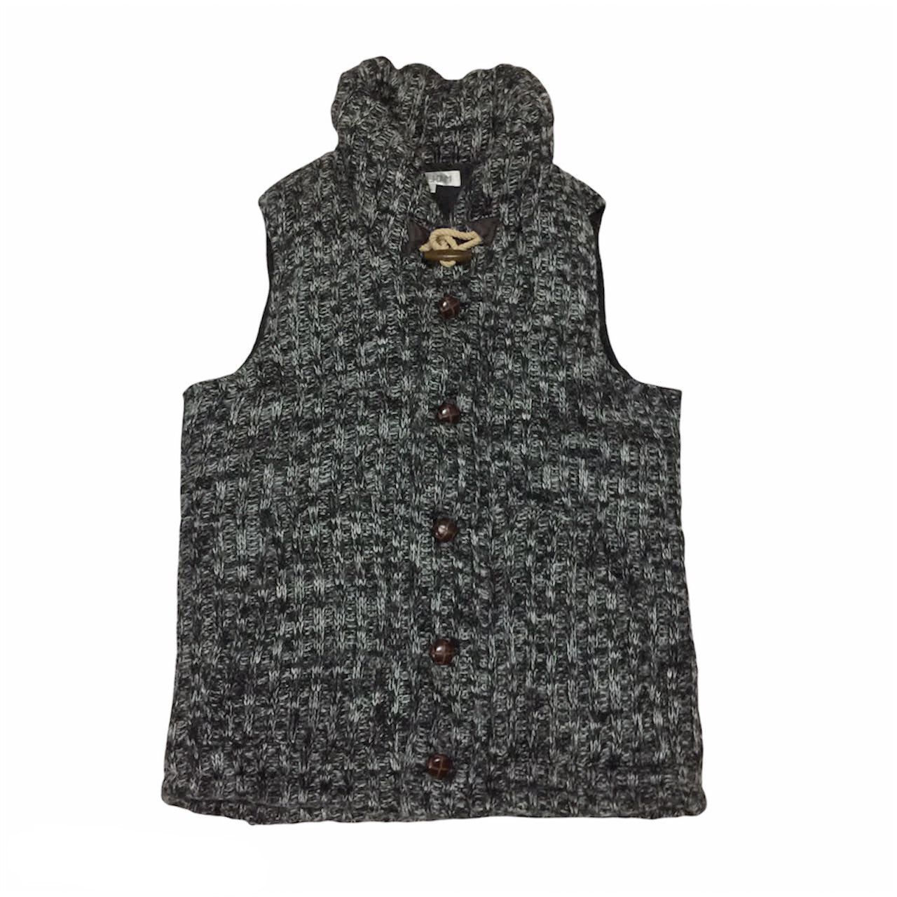 Japanese Brand Halham Knitwear Style Vest Size US L / EU 52-54 / 3 - 1 Thumbnail