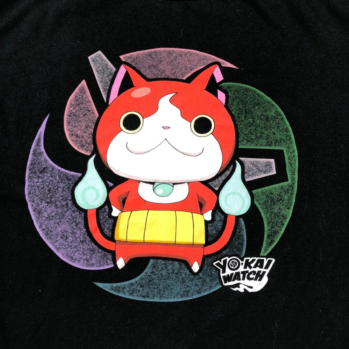 Anime Yo Kai Watch Jibanyan T Shirt Anime Graphic Short Sleeve Tee Size US M / EU 48-50 / 2 - 2 Thumbnail