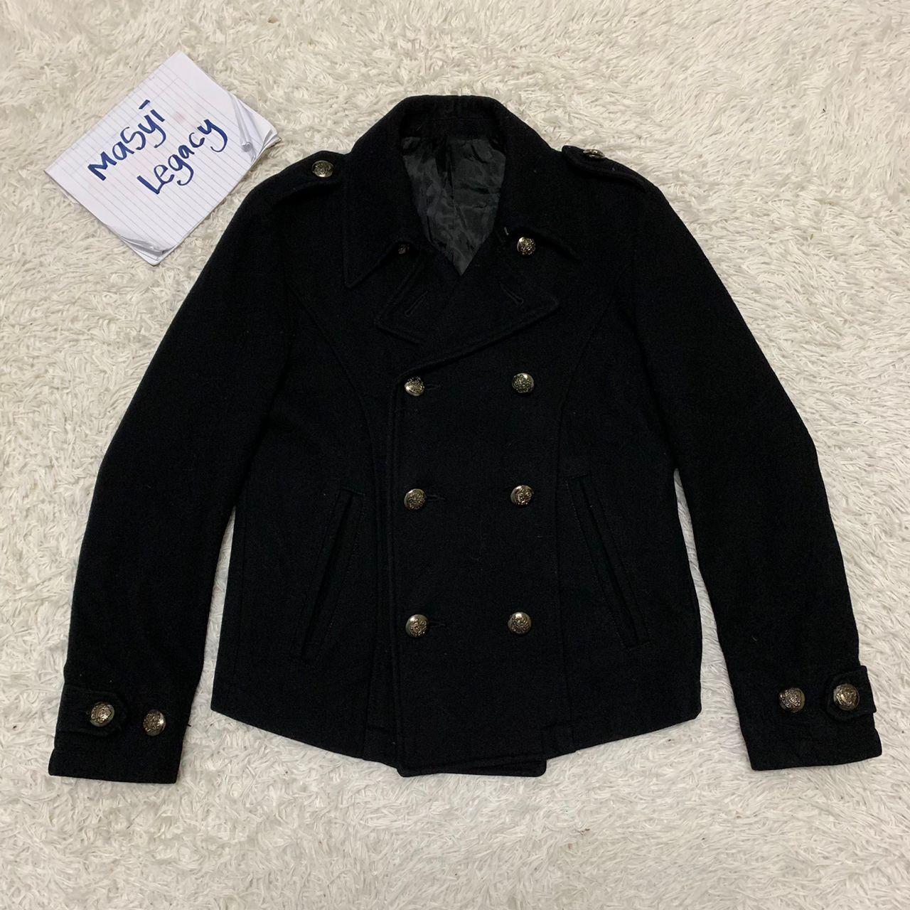 Japanese Brand PPFM double breasted jacket Size US S / EU 44-46 / 1 - 1 Thumbnail