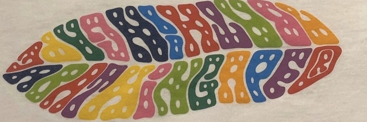 Bape Bape multi color logo tee shirt Size US M / EU 48-50 / 2 - 3 Thumbnail