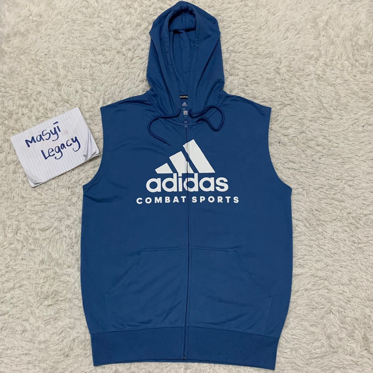 Adidas combat sports hoodie vest