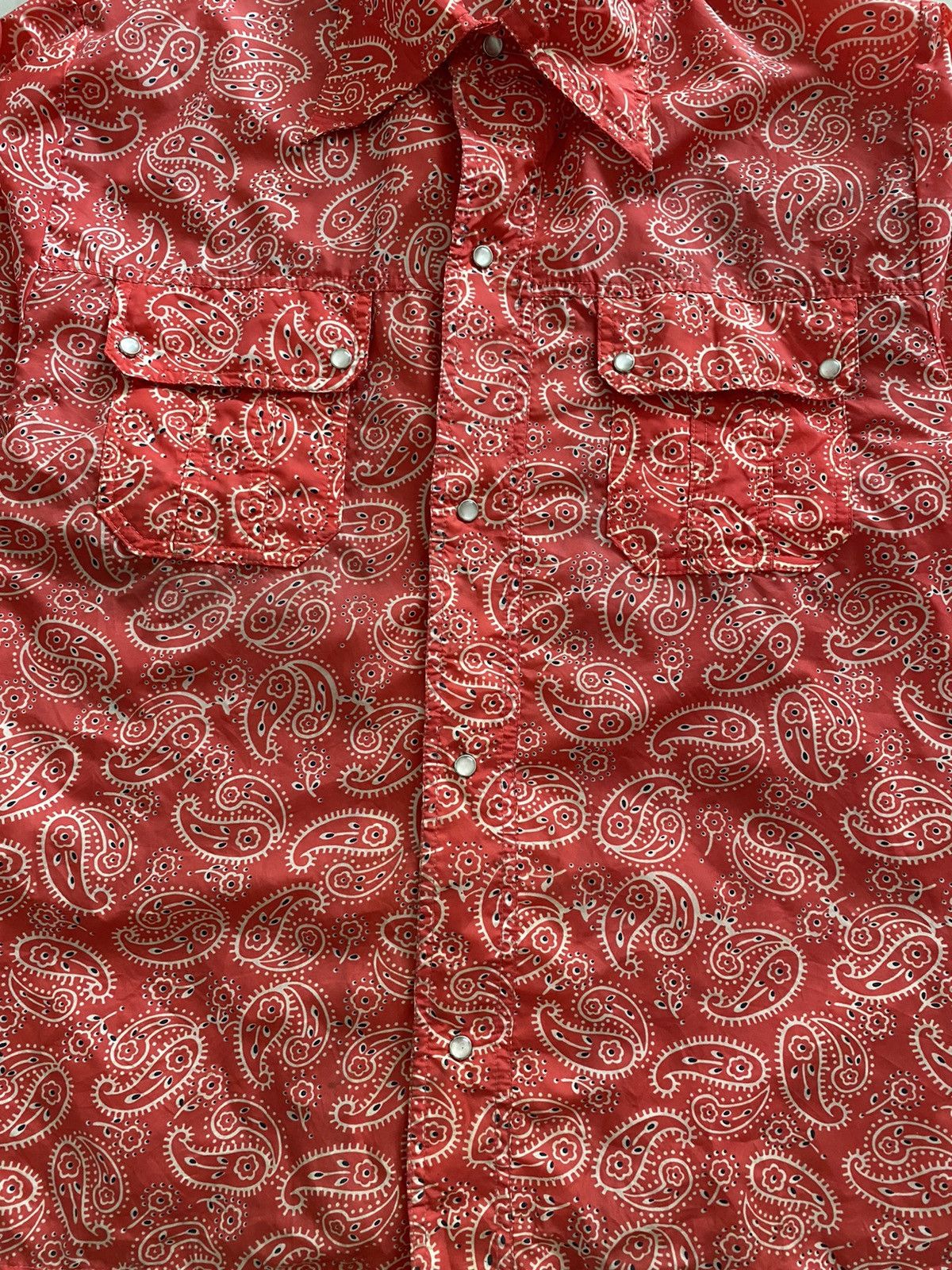 Japanese Brand × Vintage Vintage Paisley Sportwear Pacific Trail Nylon Button Shirt Size US L / EU 52-54 / 3 - 7 Thumbnail