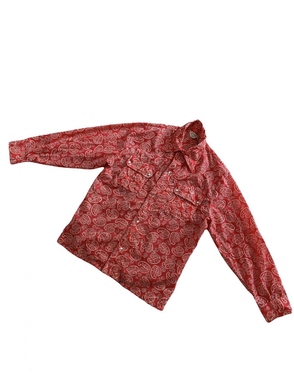 Japanese Brand × Vintage Vintage Paisley Sportwear Pacific Trail Nylon Button Shirt Size US L / EU 52-54 / 3 - 5 Thumbnail