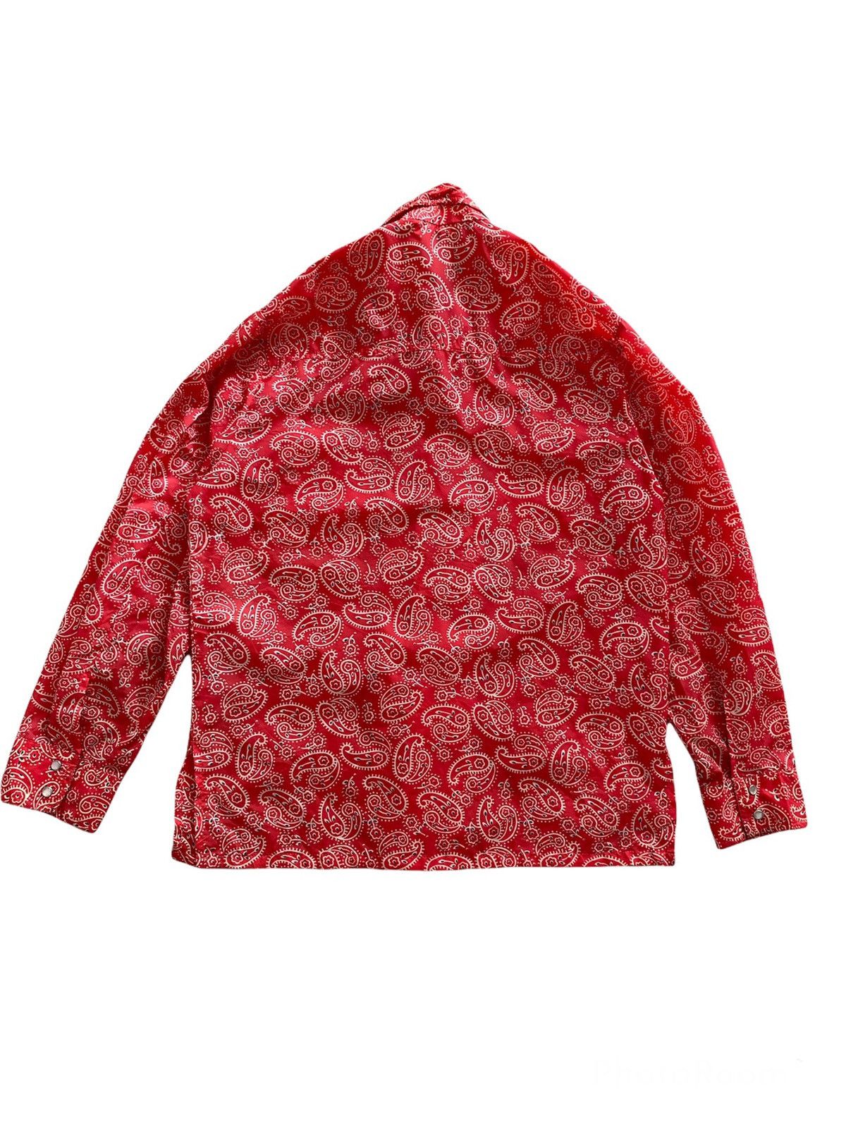 Japanese Brand × Vintage Vintage Paisley Sportwear Pacific Trail Nylon Button Shirt Size US L / EU 52-54 / 3 - 2 Thumbnail