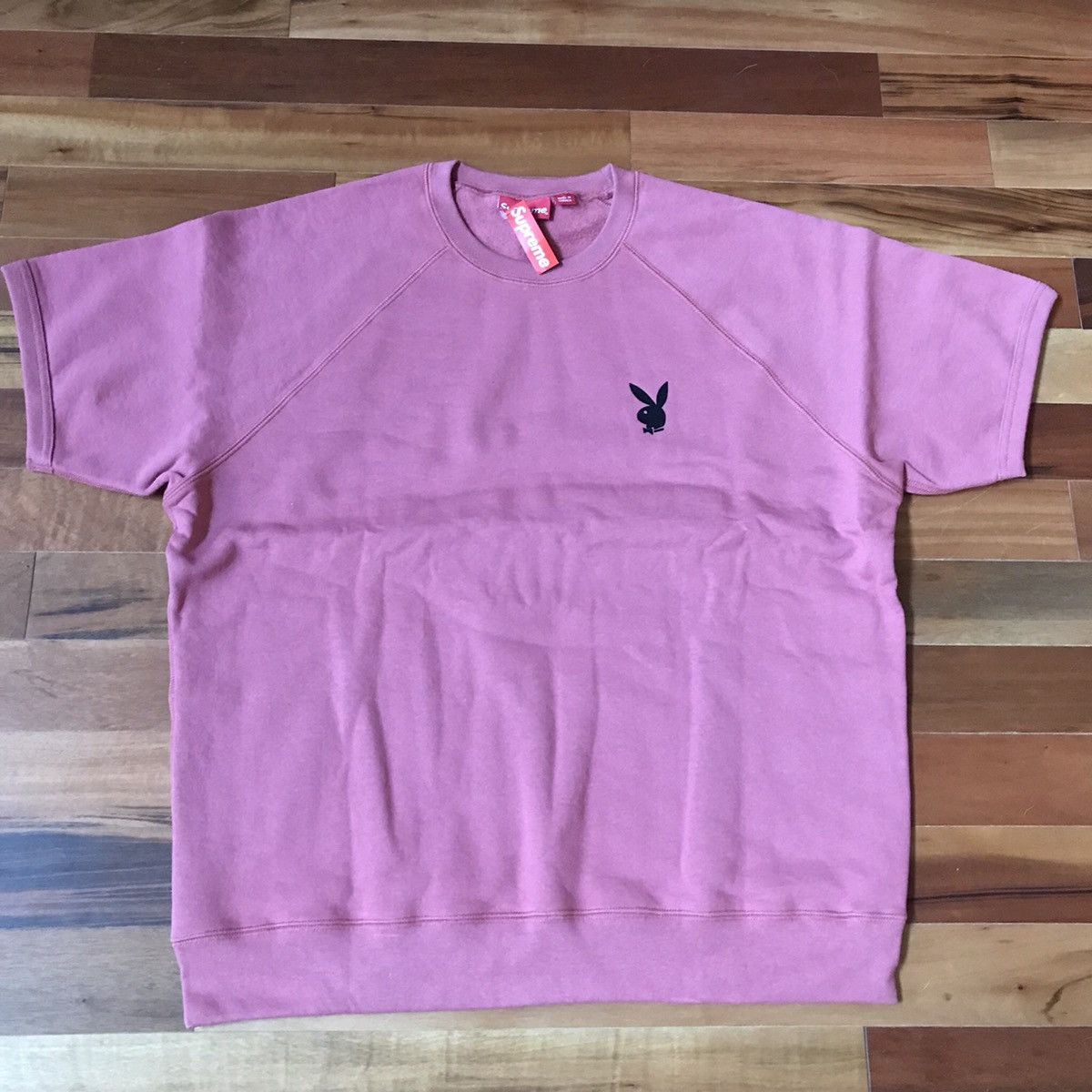Supreme Supreme Playboy Short Sleeve Sweatshirt Size US XL / EU 56 / 4 - 1 Thumbnail