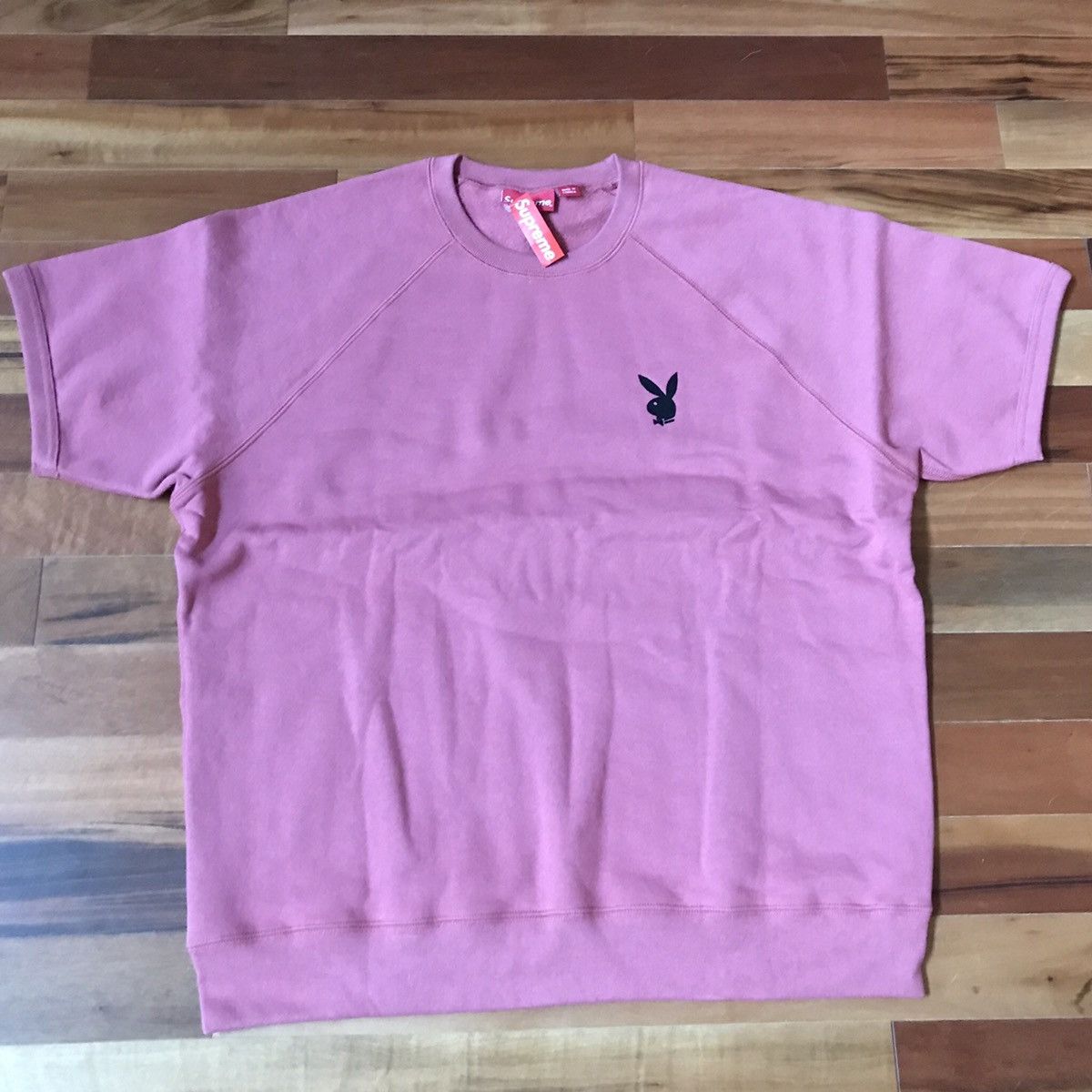 Supreme Supreme Playboy Short Sleeve Sweatshirt Size US XL / EU 56 / 4 - 2 Thumbnail
