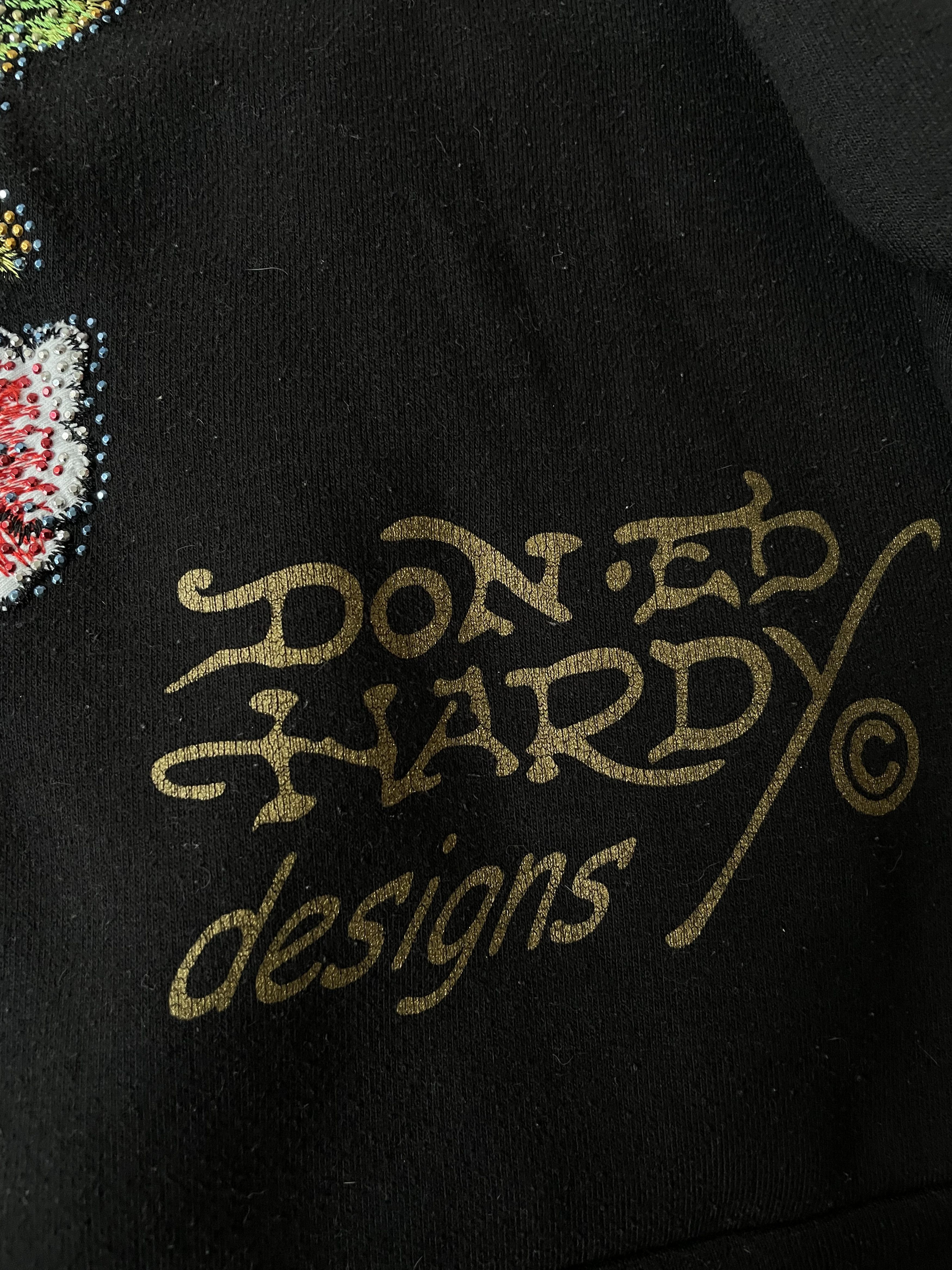 Ed Hardy Vintage Ed Hardy Hoodie Sweatshirt Jacket Woman Rare Size M / US 6-8 / IT 42-44 - 9 Thumbnail