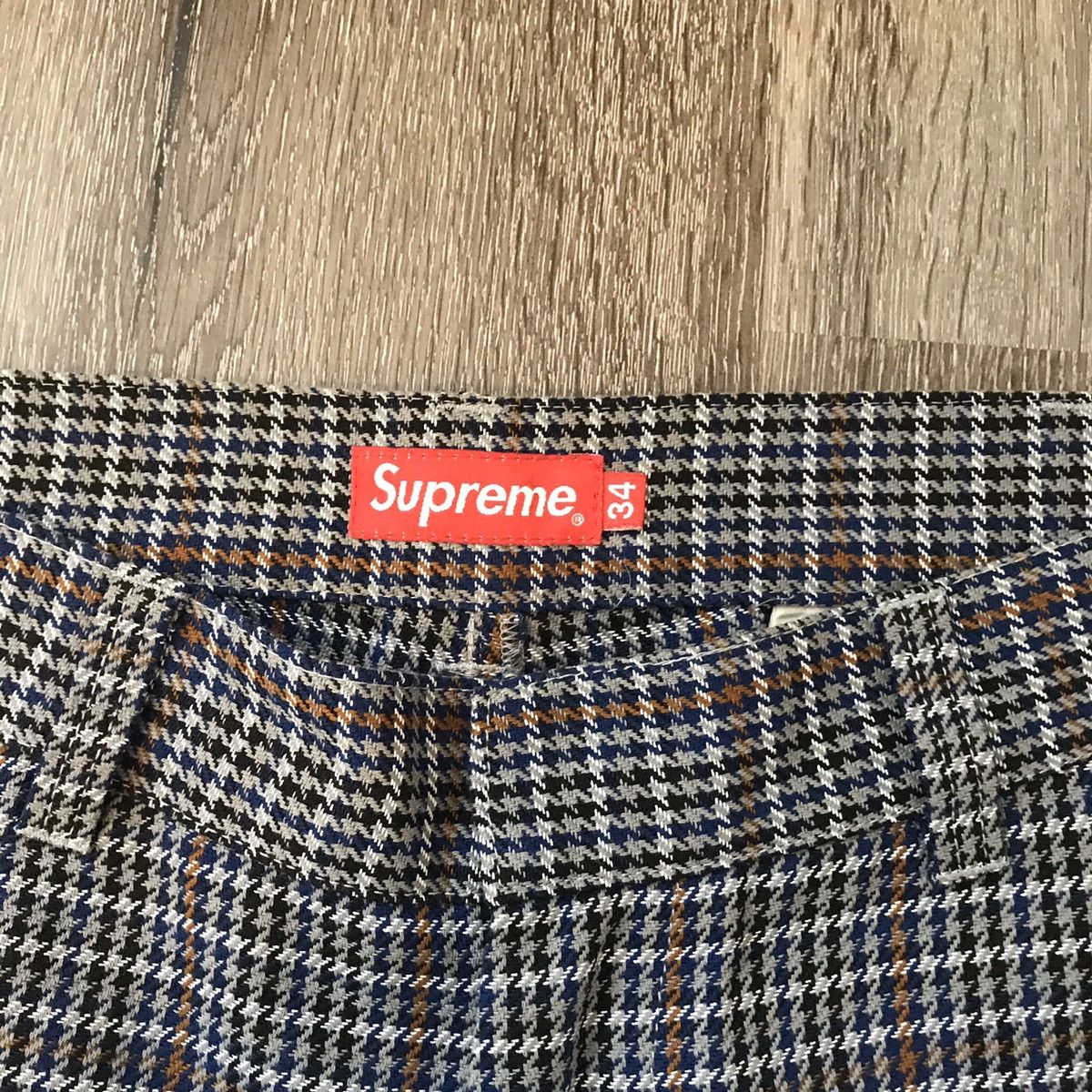 Supreme Supreme Houndstooth Pants Size US 34 / EU 50 - 2 Thumbnail