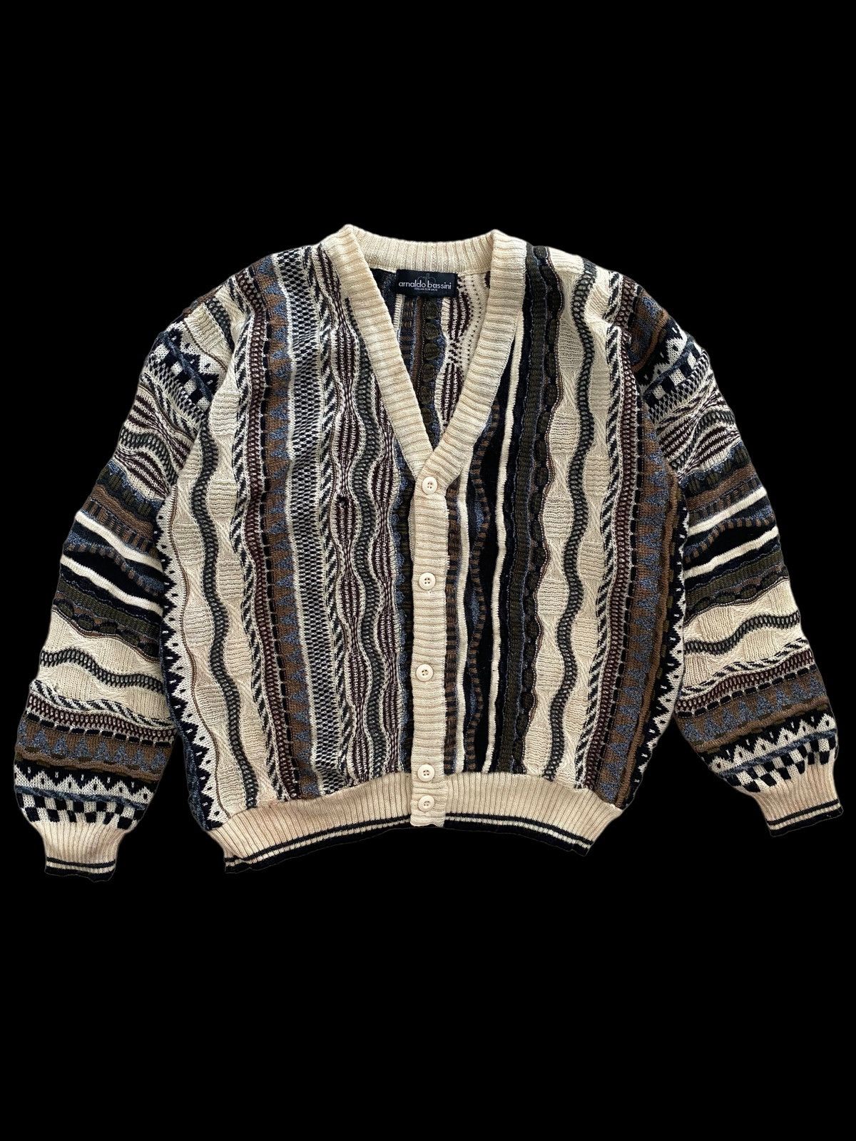 Coogi × Vintage Arnaldo bassini Italy Cardigan Coogi design Size US L / EU 52-54 / 3 - 8 Thumbnail