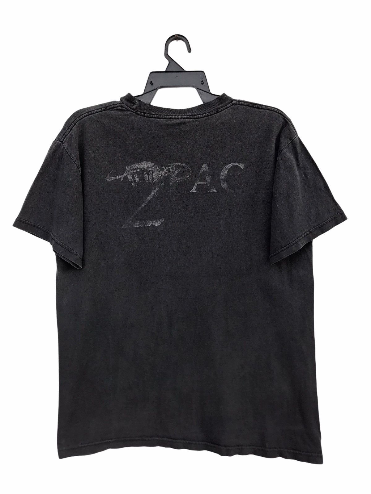 Band Tees Vintage Bootleg Tupac Shakur 2pac Memorial Rap Tees Size US L / EU 52-54 / 3 - 2 Thumbnail