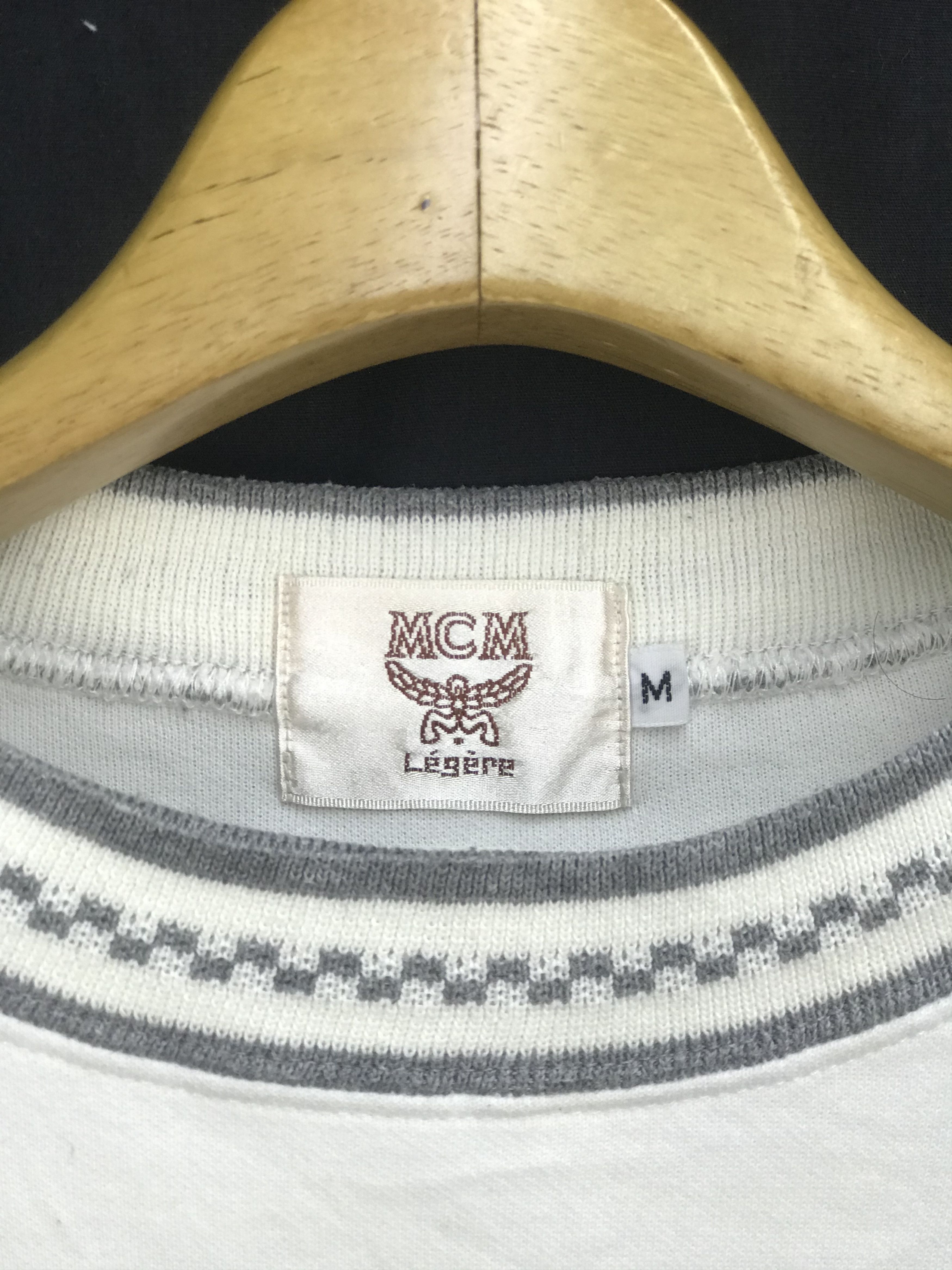 MCM VINTAGE MCM SPELLOUT BIG LOGO SWEATSHIRT Size US M / EU 48-50 / 2 - 4 Thumbnail