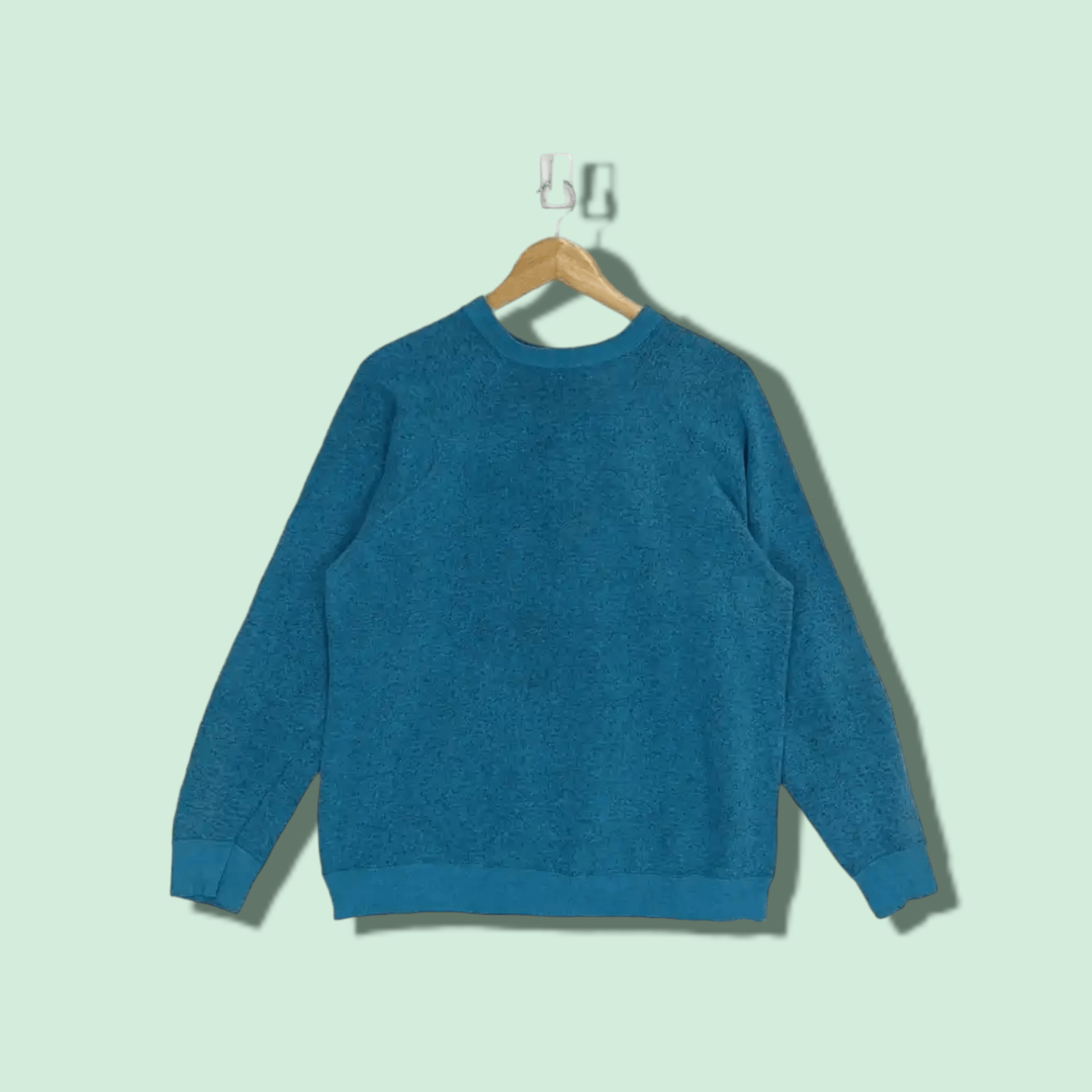 Tultex Vintage 90's TULTEX Sweat Appeal Plain Jumper Sweatshirt Size US M / EU 48-50 / 2 - 1 Thumbnail