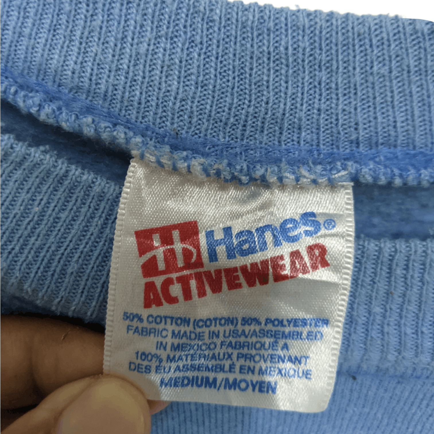 Hanes Vintage 90's UNITED WE STAND Us Flag Image Jumper Sweatshirt Size M / US 6-8 / IT 42-44 - 8 Thumbnail