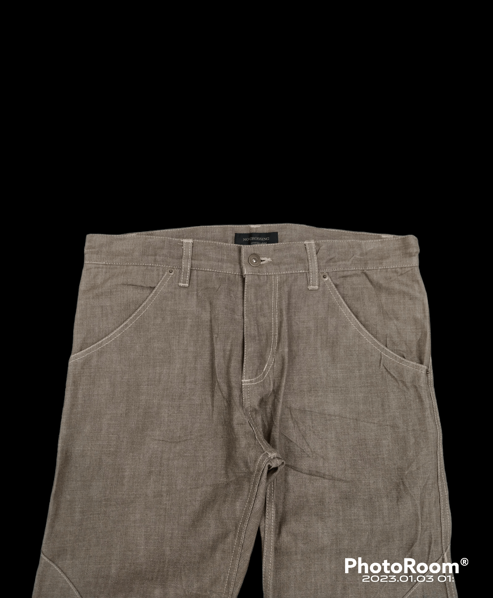 Japanese Brand FLARE🔥RARE DESIGN NO CROSSING MADE IN JAPAN Size US 31 - 4 Thumbnail