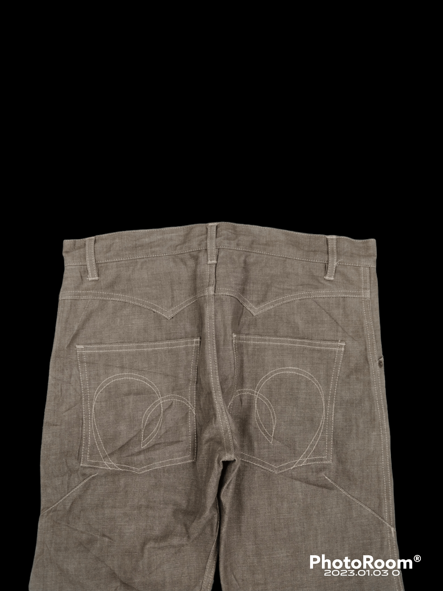Japanese Brand FLARE🔥RARE DESIGN NO CROSSING MADE IN JAPAN Size US 31 - 5 Thumbnail