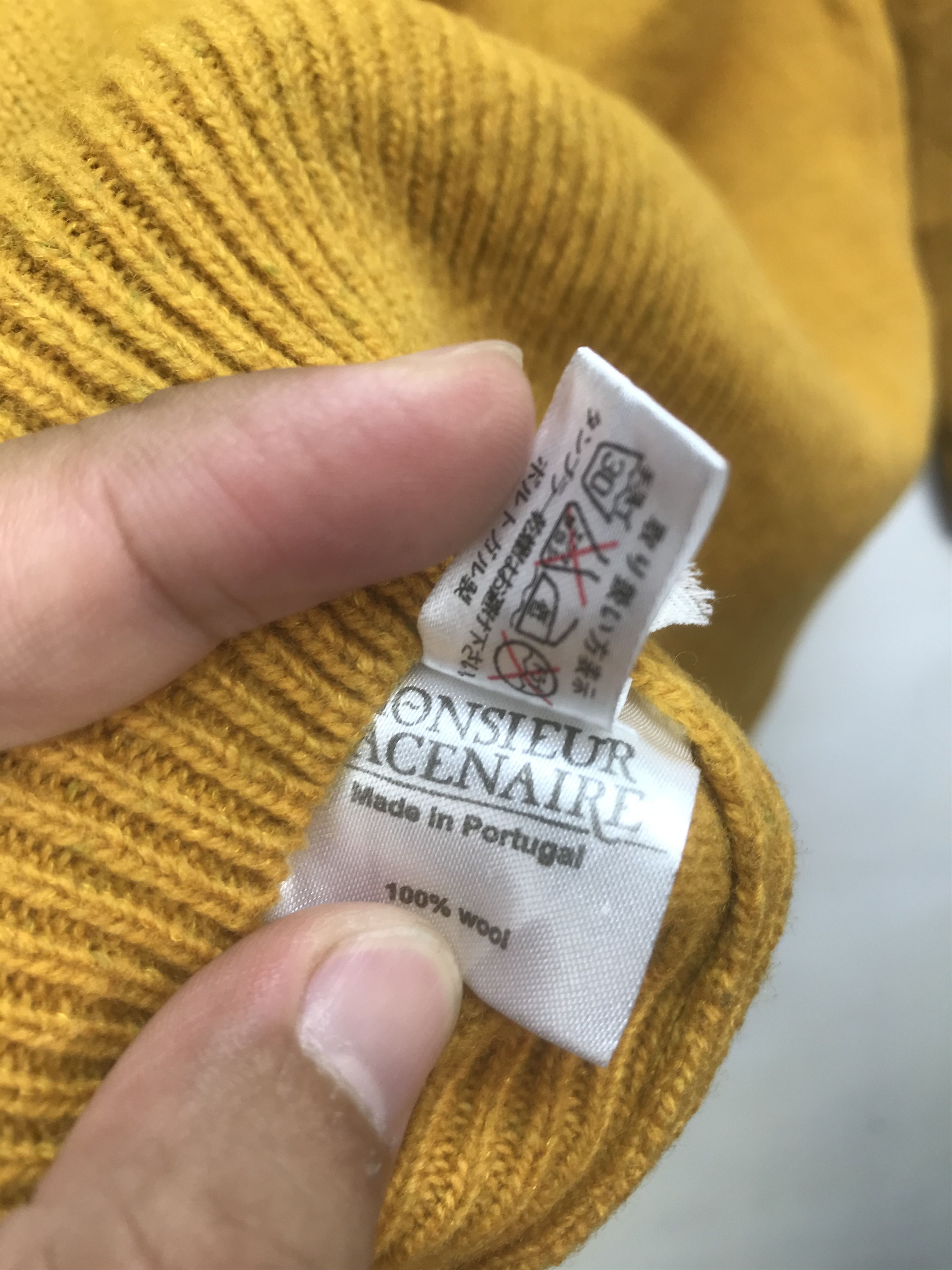 Monsieur Lacenaire MONSIEUR LACENAIRE WOOL SWEATSHIRT Size US XS / EU 42 / 0 - 5 Thumbnail