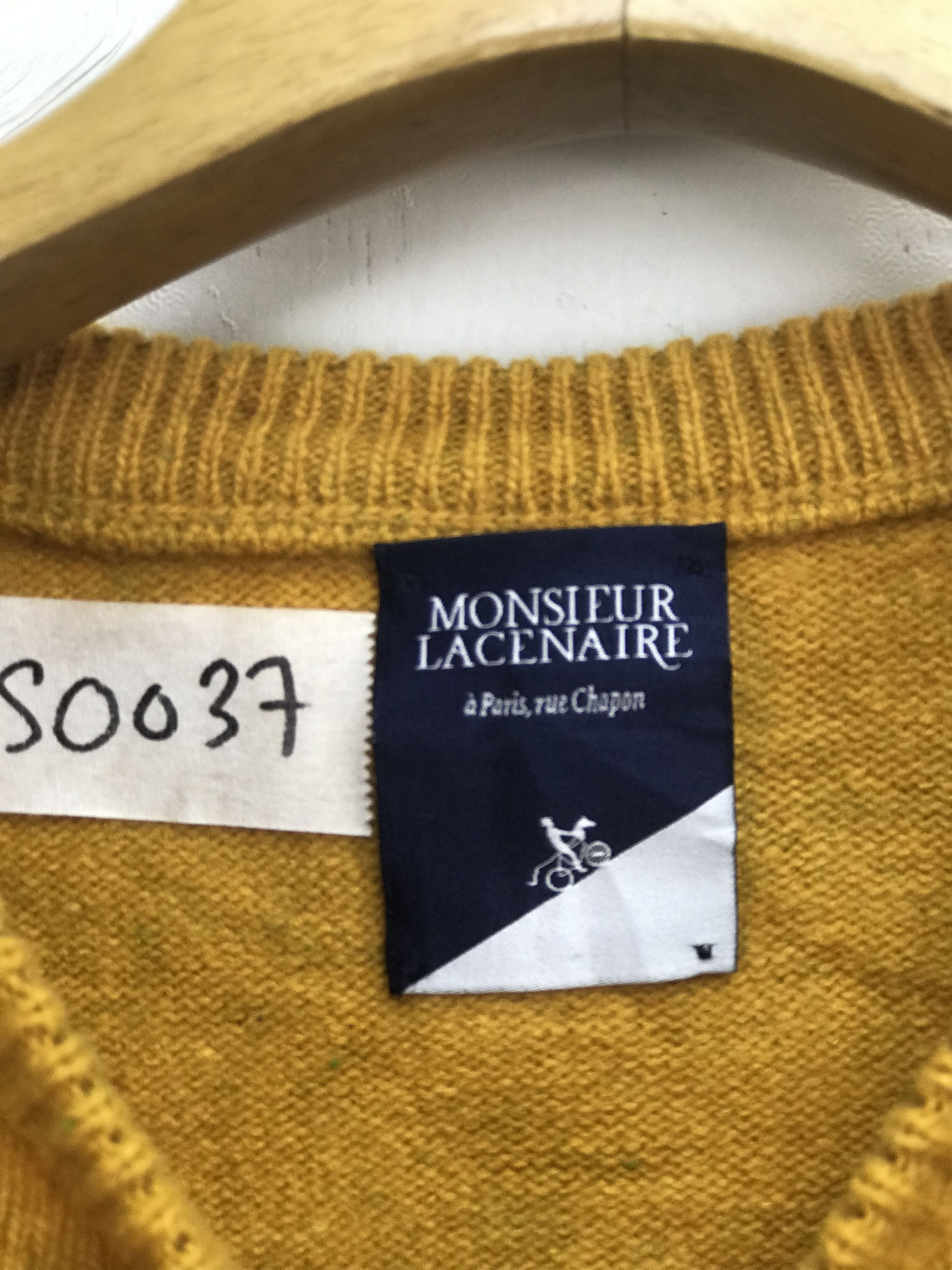 Monsieur Lacenaire MONSIEUR LACENAIRE WOOL SWEATSHIRT Size US XS / EU 42 / 0 - 4 Thumbnail