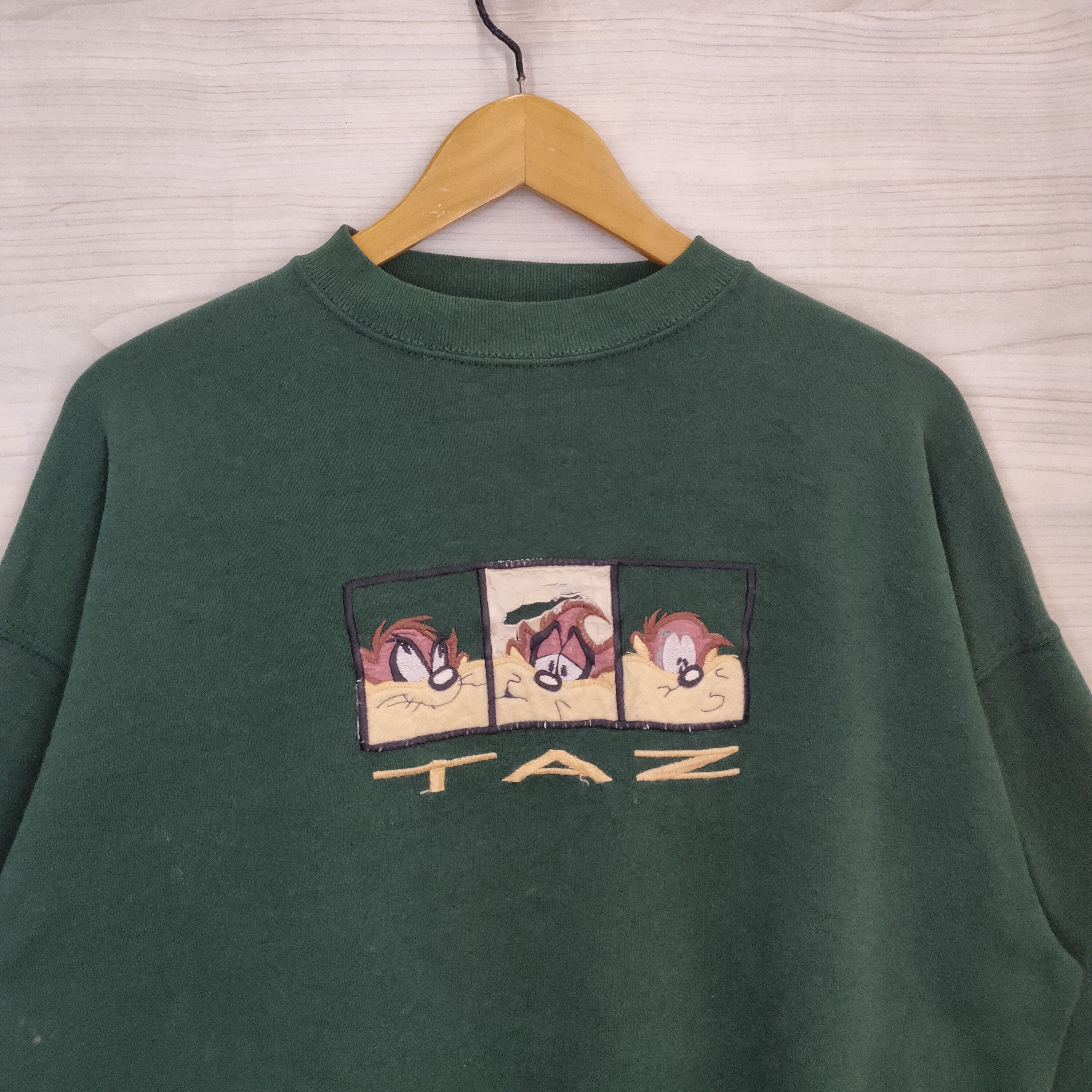 Cartoon Network 90s Taz Looney Tunes Crewneck Sweatshirt Vintage Taz mania Size US XL / EU 56 / 4 - 4 Thumbnail