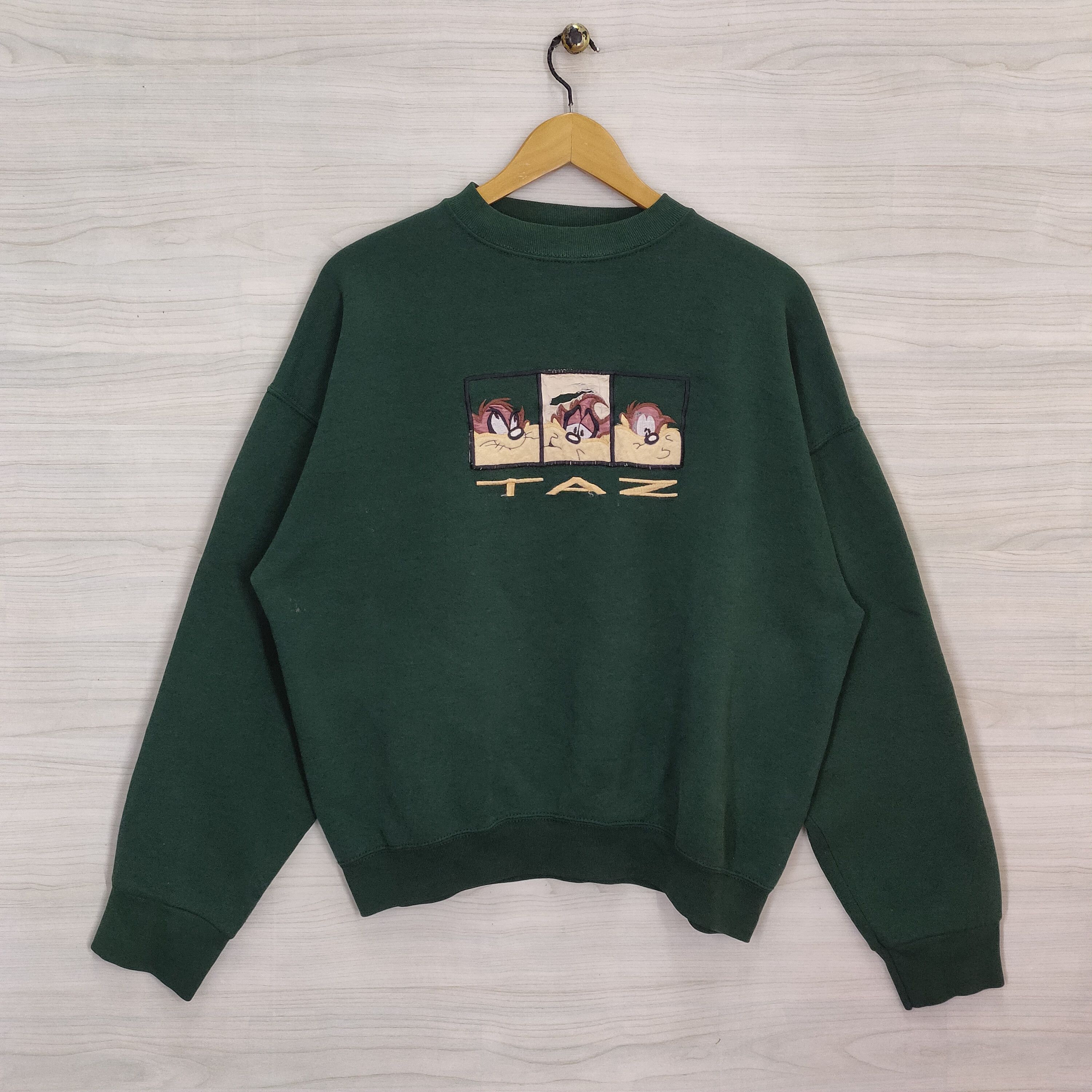 90s Taz Looney Tunes Crewneck Sweatshirt Vintage Taz mania