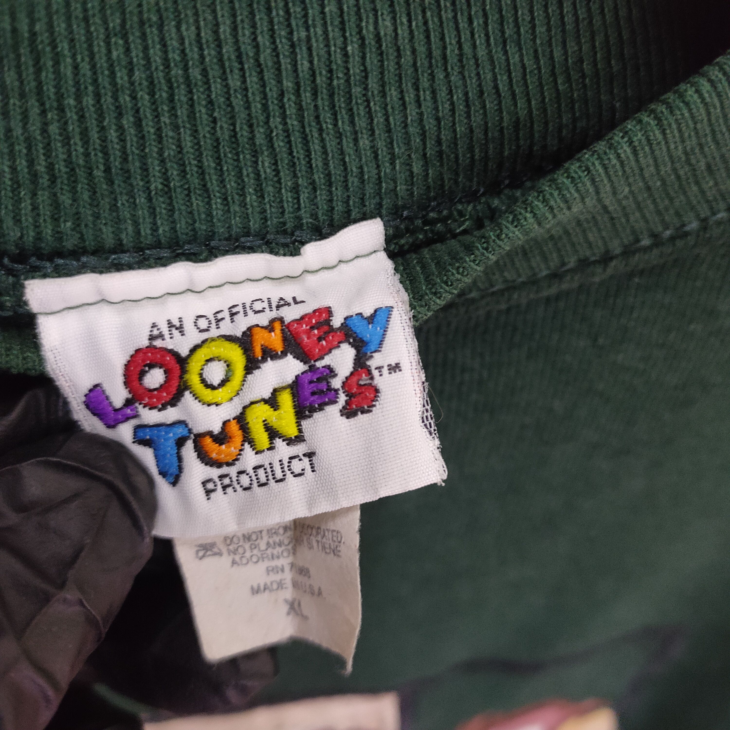 Cartoon Network 90s Taz Looney Tunes Crewneck Sweatshirt Vintage Taz mania Size US XL / EU 56 / 4 - 10 Thumbnail