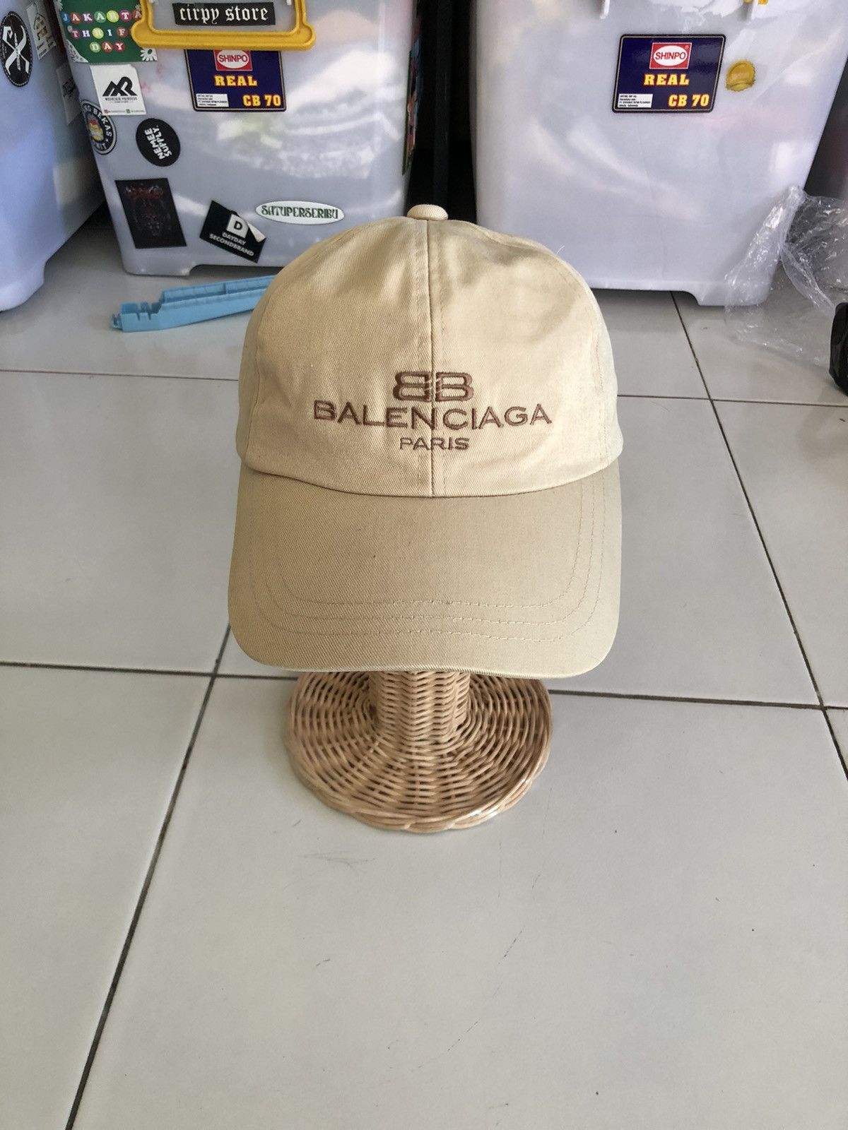 Balenciaga 🔥BEST ITEM🔥Vintage Rare Balenciaga Paris Big Logo Size ONE SIZE - 4 Thumbnail