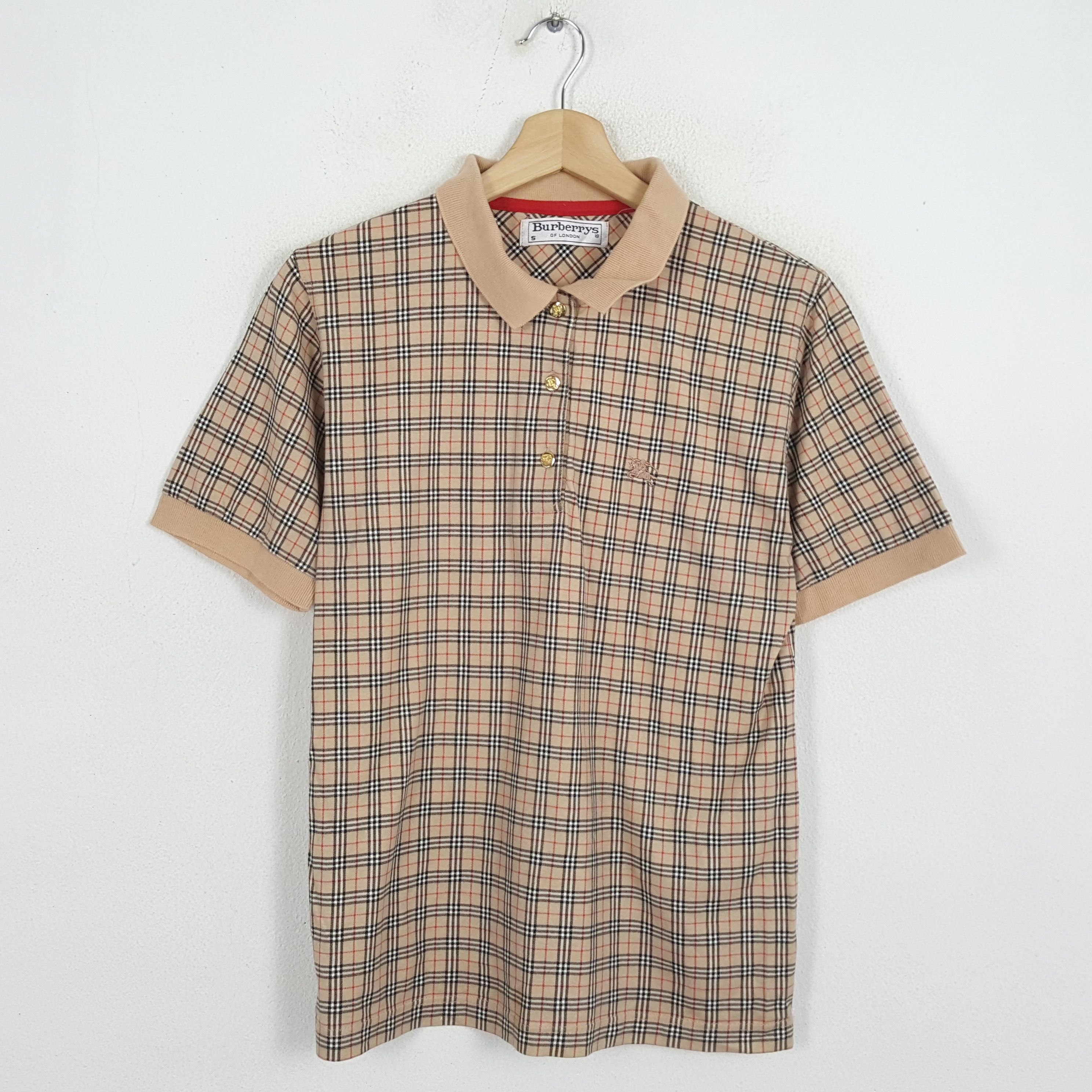 Vintage Burberry Nova Check Shirt Size S, Grailed