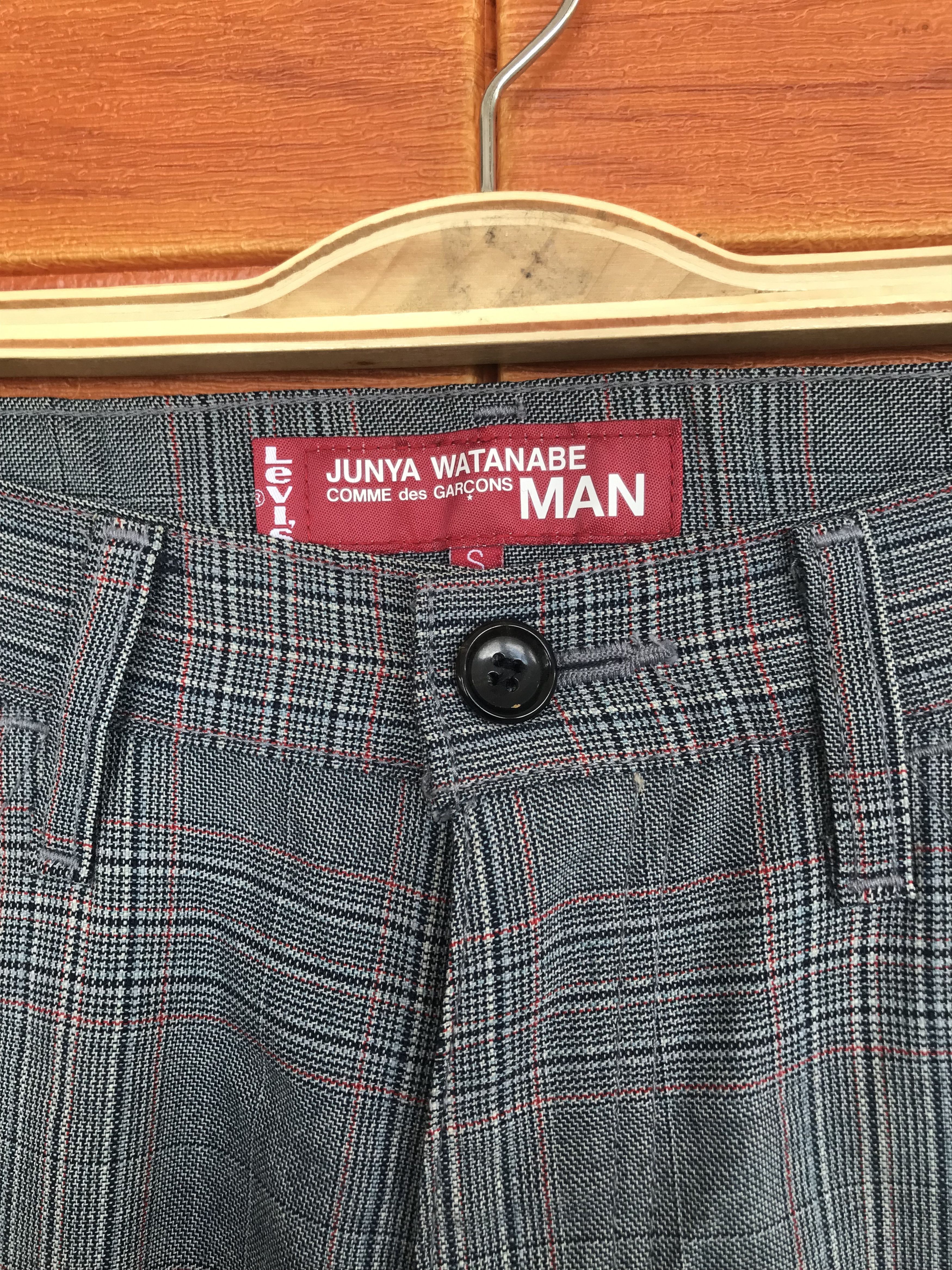 Comme des Garcons AD2002 Junya Watanabe CDG X Levis Plaid Checkered Pants Size US 30 / EU 46 - 7 Thumbnail