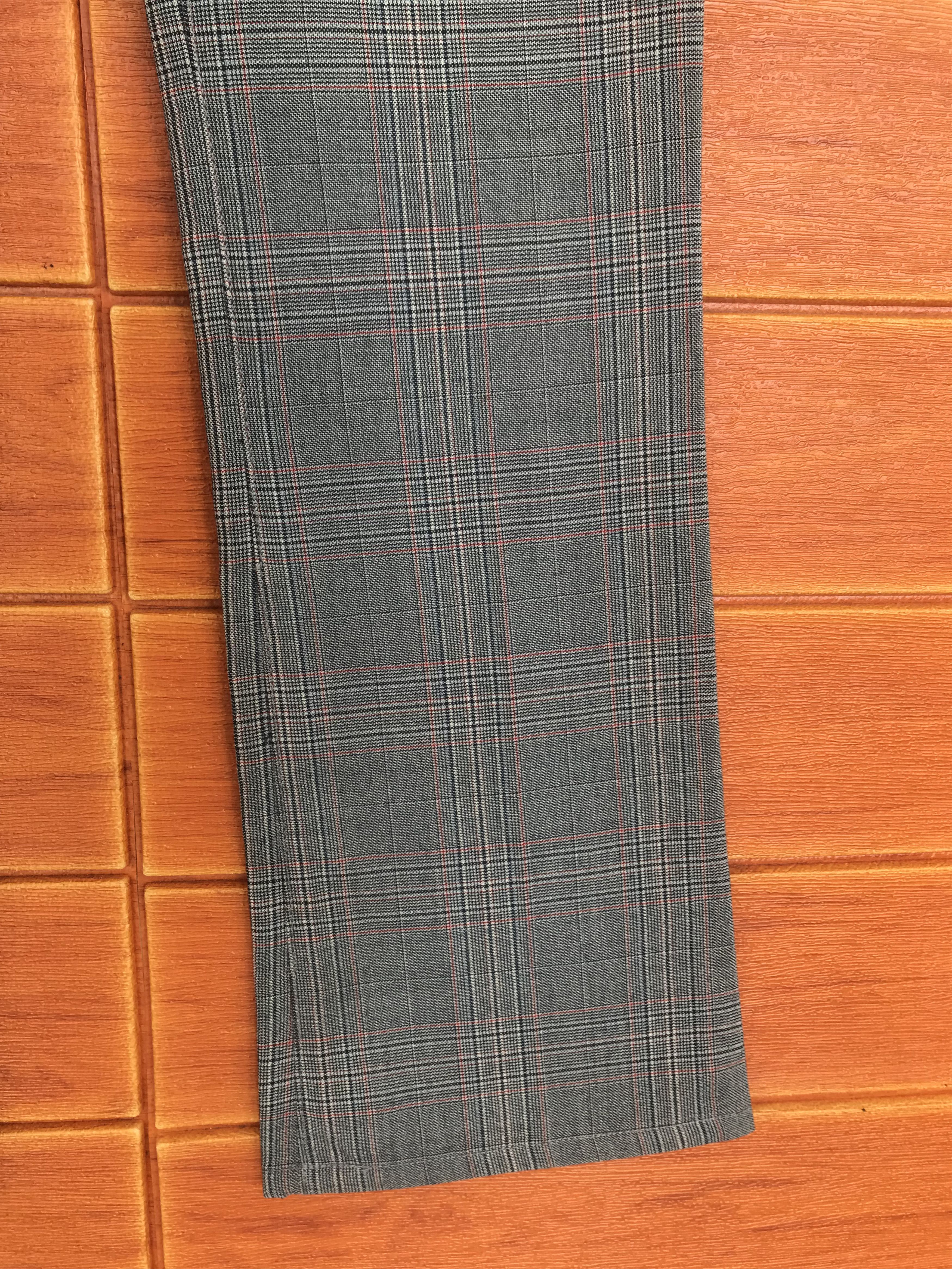 Comme des Garcons AD2002 Junya Watanabe CDG X Levis Plaid Checkered Pants Size US 30 / EU 46 - 4 Thumbnail