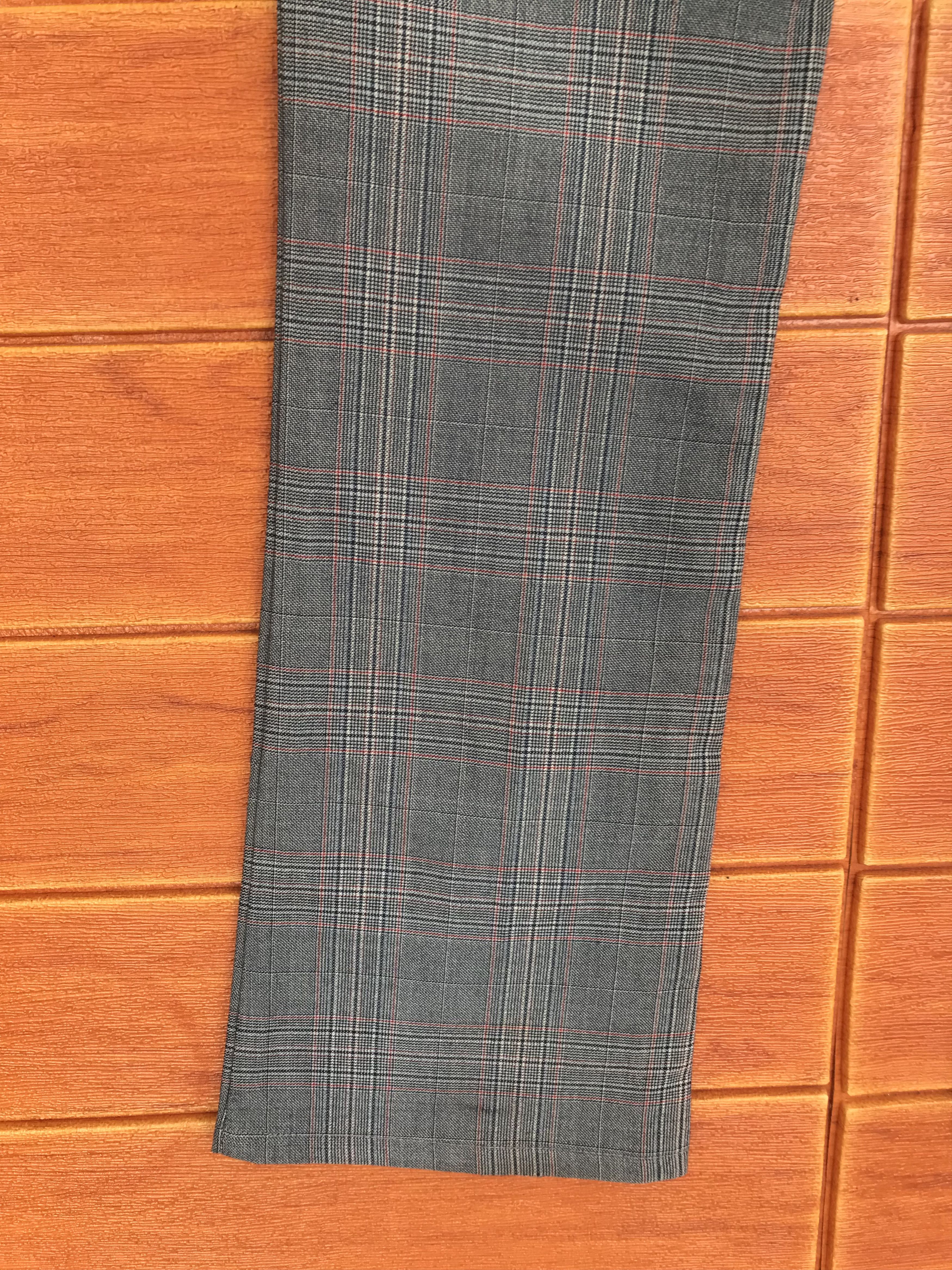 Comme des Garcons AD2002 Junya Watanabe CDG X Levis Plaid Checkered Pants Size US 30 / EU 46 - 10 Thumbnail