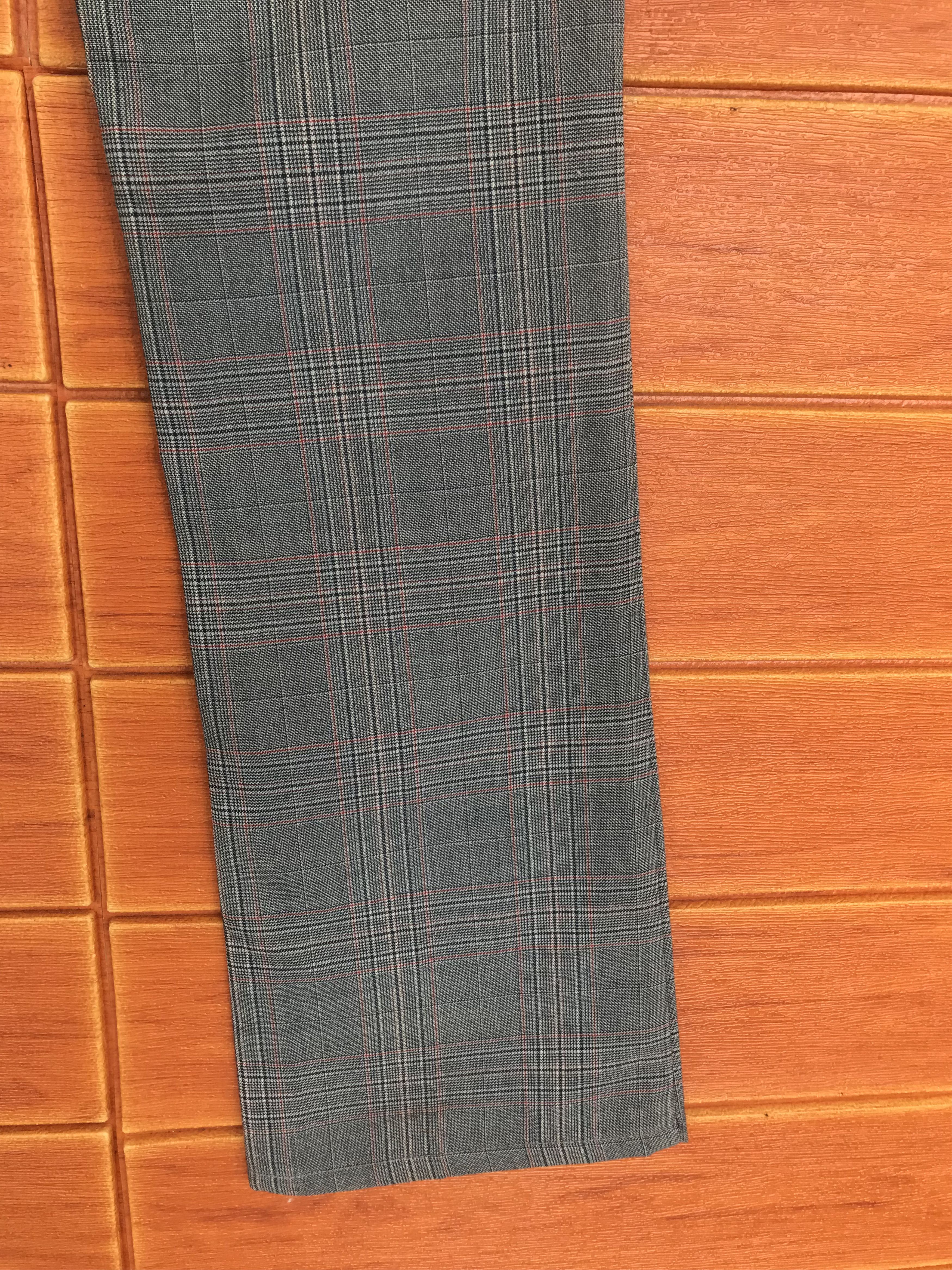 Comme des Garcons AD2002 Junya Watanabe CDG X Levis Plaid Checkered Pants Size US 30 / EU 46 - 11 Thumbnail