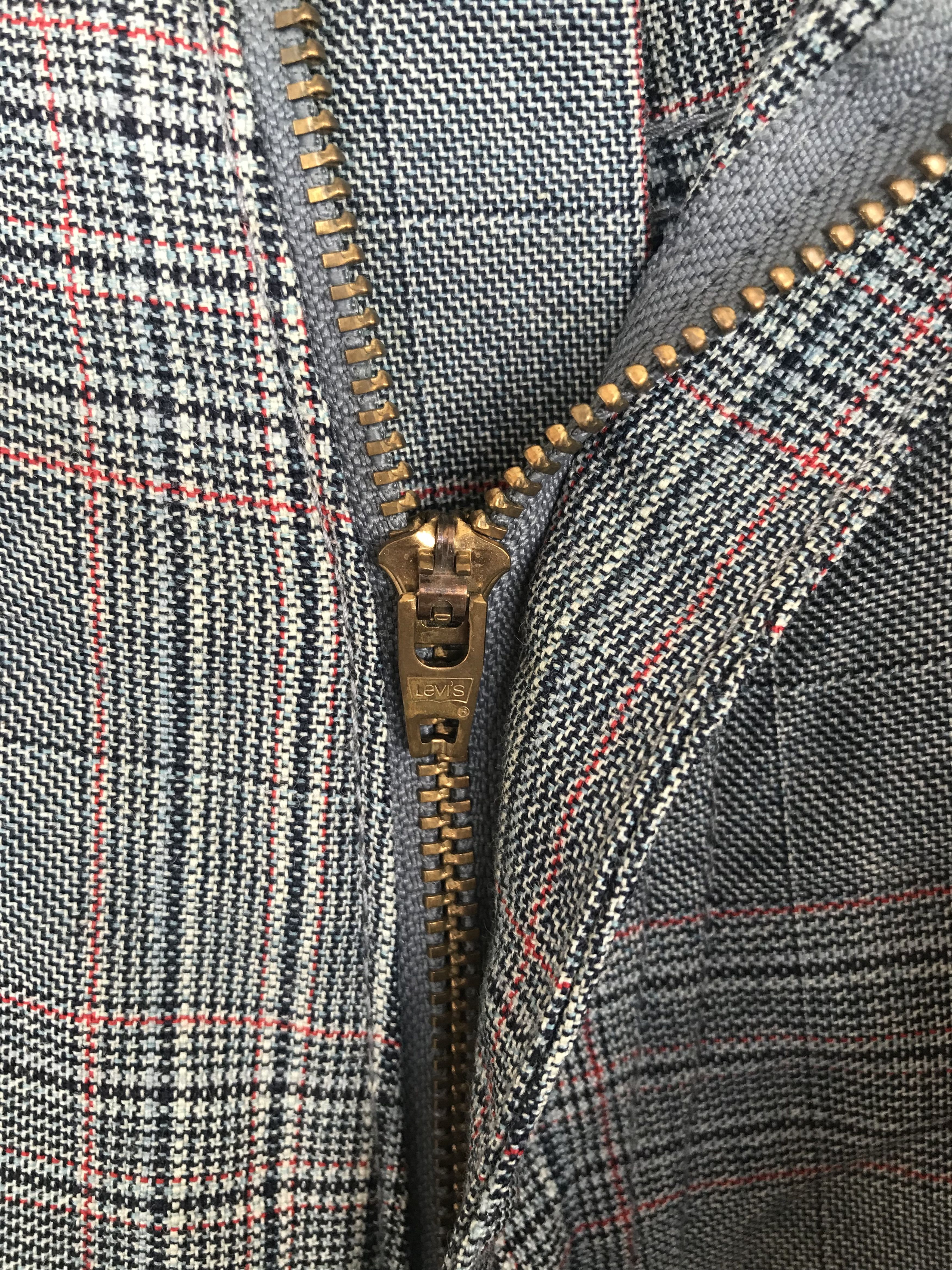 Comme des Garcons AD2002 Junya Watanabe CDG X Levis Plaid Checkered Pants Size US 30 / EU 46 - 14 Thumbnail