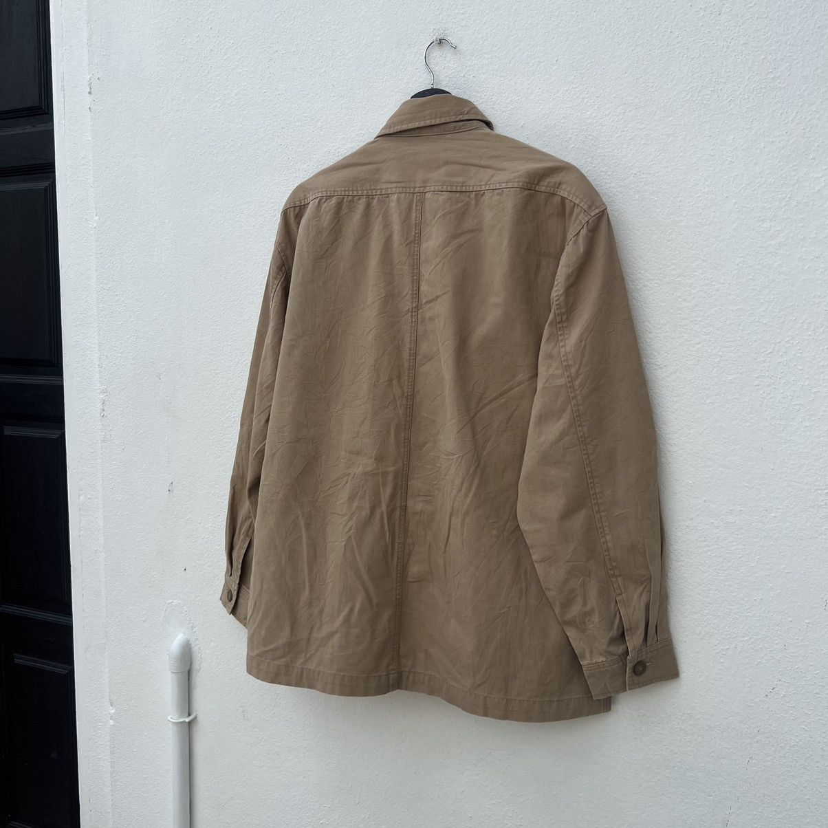 Japanese Brand VINTAGE HIKORY CHORE JACKET REACTION JAPAN CARGO POCKET Size US L / EU 52-54 / 3 - 9 Thumbnail