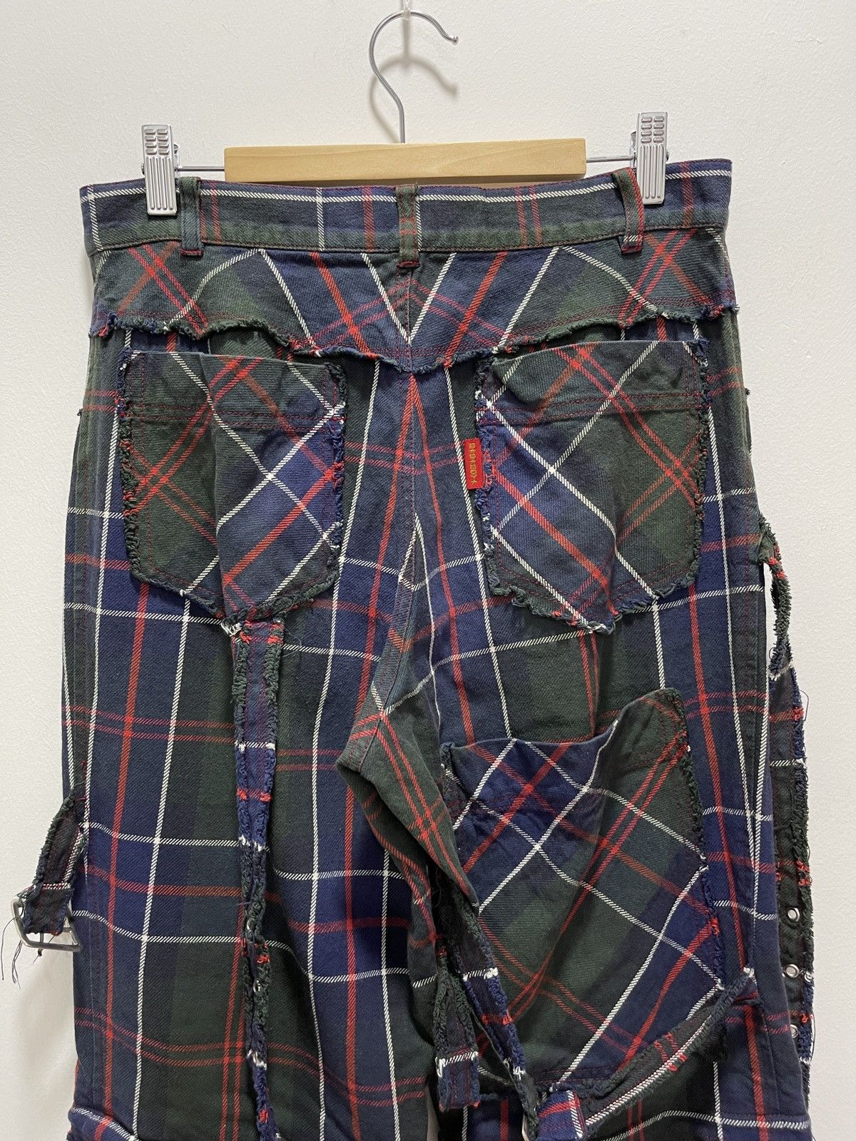 If Six Was Nine × Vintage BETTY’S BLUE BOY COVERTIBLE BONDAGE PUNK SEDITIONARIES CARGO Size US 29 - 13 Thumbnail
