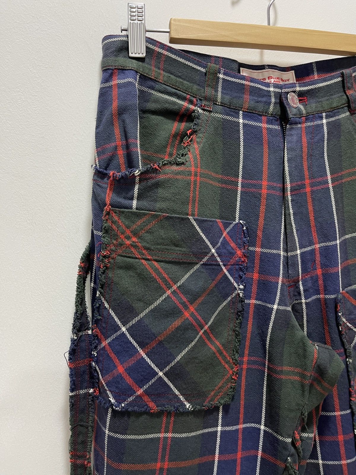 If Six Was Nine × Vintage BETTY’S BLUE BOY COVERTIBLE BONDAGE PUNK SEDITIONARIES CARGO Size US 29 - 4 Thumbnail