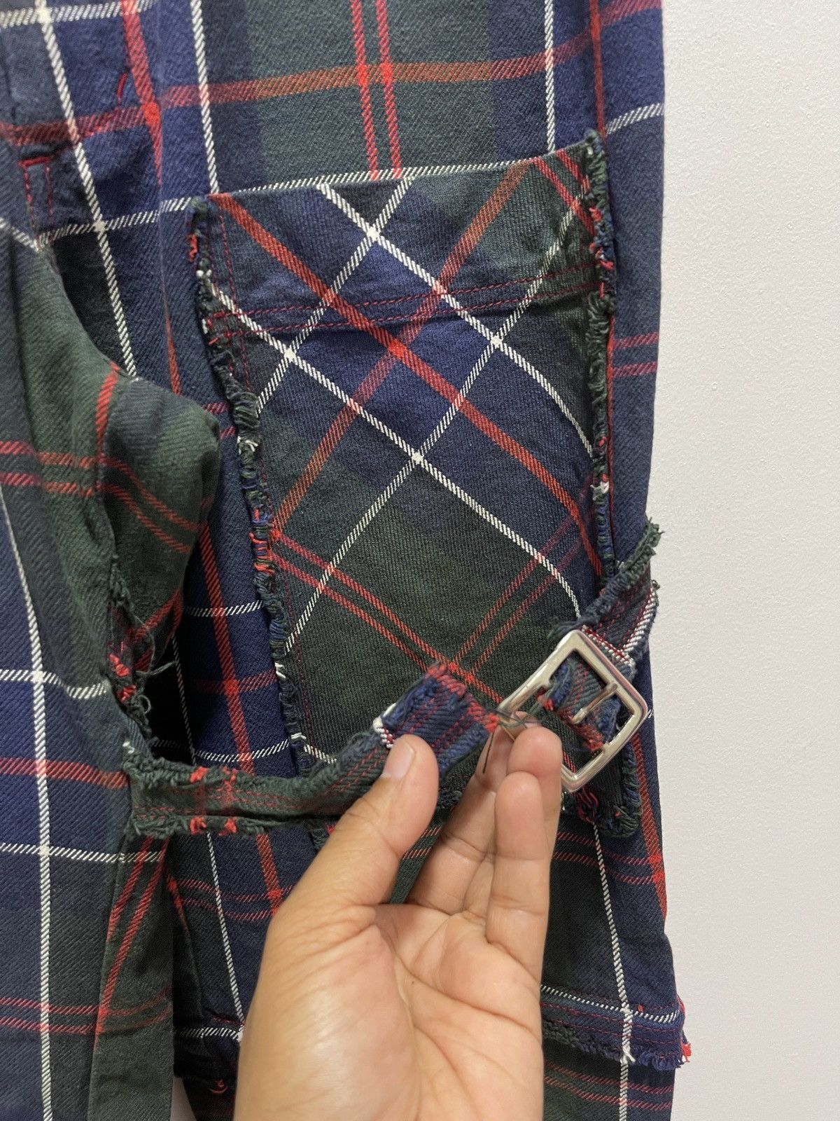 If Six Was Nine × Vintage BETTY’S BLUE BOY COVERTIBLE BONDAGE PUNK SEDITIONARIES CARGO Size US 29 - 8 Thumbnail