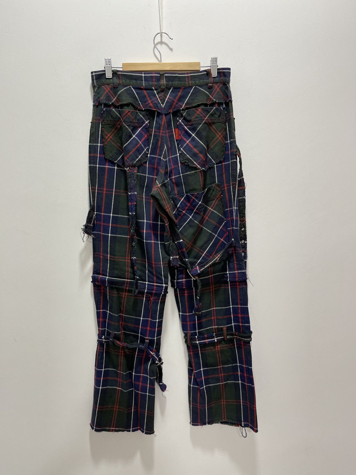 If Six Was Nine × Vintage BETTY’S BLUE BOY COVERTIBLE BONDAGE PUNK SEDITIONARIES CARGO Size US 29 - 9 Thumbnail