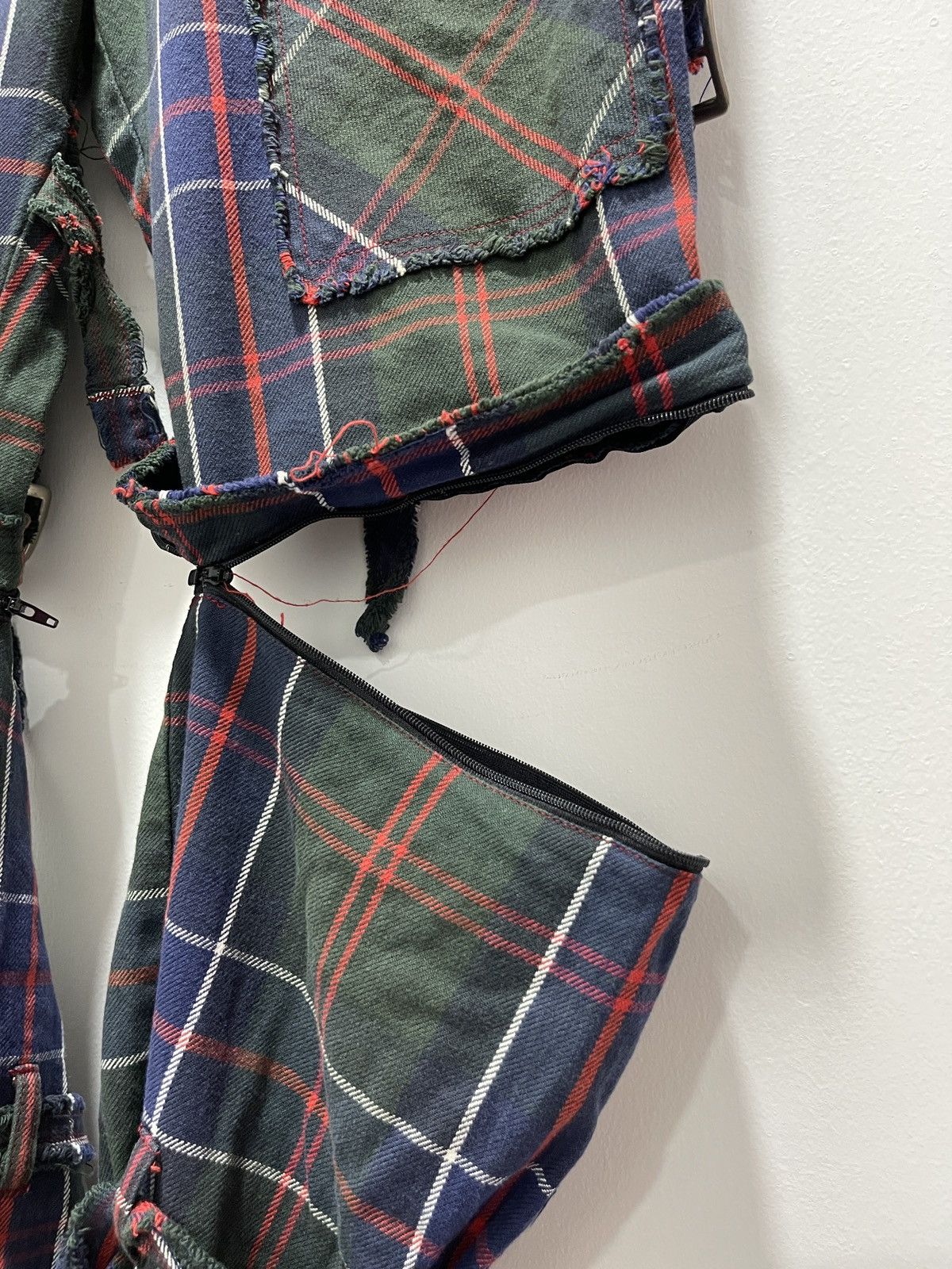 If Six Was Nine × Vintage BETTY’S BLUE BOY COVERTIBLE BONDAGE PUNK SEDITIONARIES CARGO Size US 29 - 16 Thumbnail