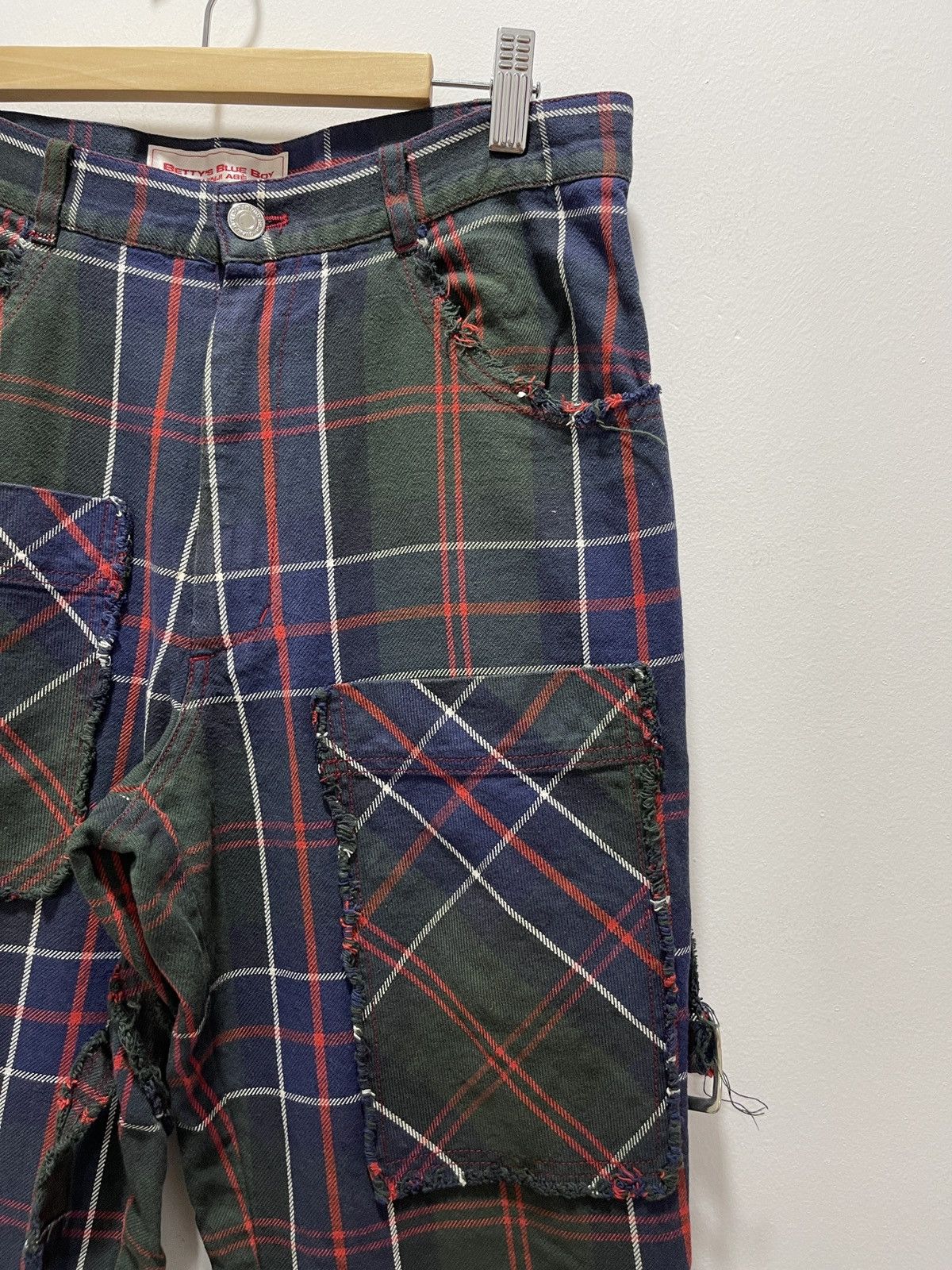 If Six Was Nine × Vintage BETTY’S BLUE BOY COVERTIBLE BONDAGE PUNK SEDITIONARIES CARGO Size US 29 - 3 Thumbnail