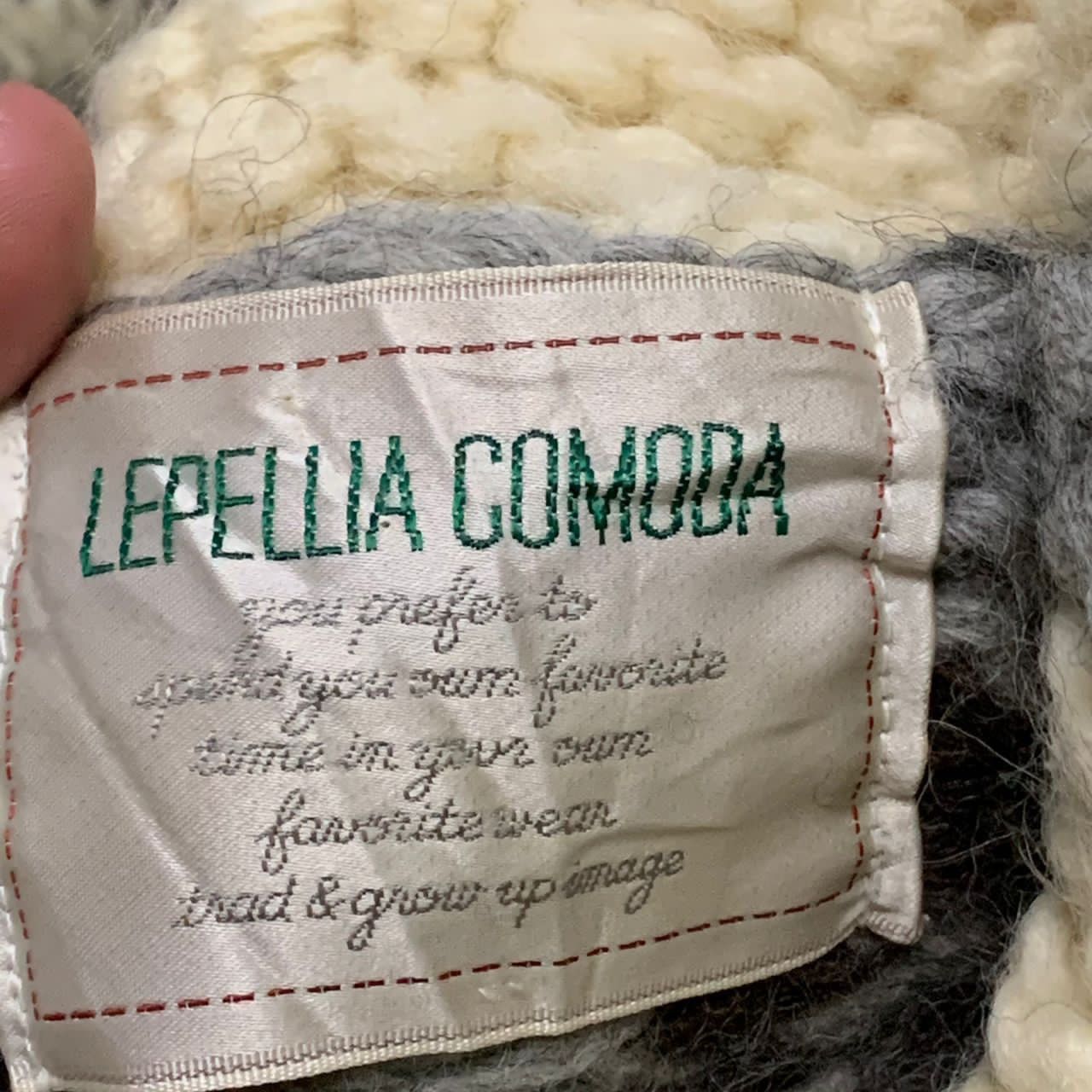 Japanese Brand Lepellia Comodo zipper knit jacket Size US M / EU 48-50 / 2 - 7 Thumbnail